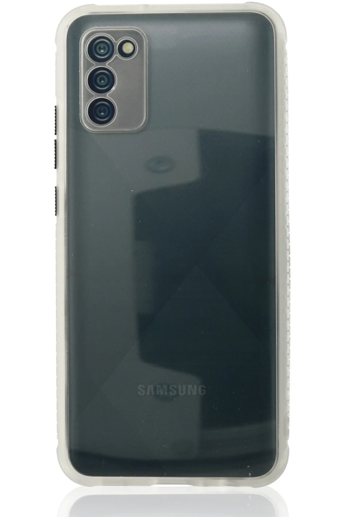 Newface Samsung Galaxy A02S Kılıf Miami Şeffaf Silikon - Şeffaf