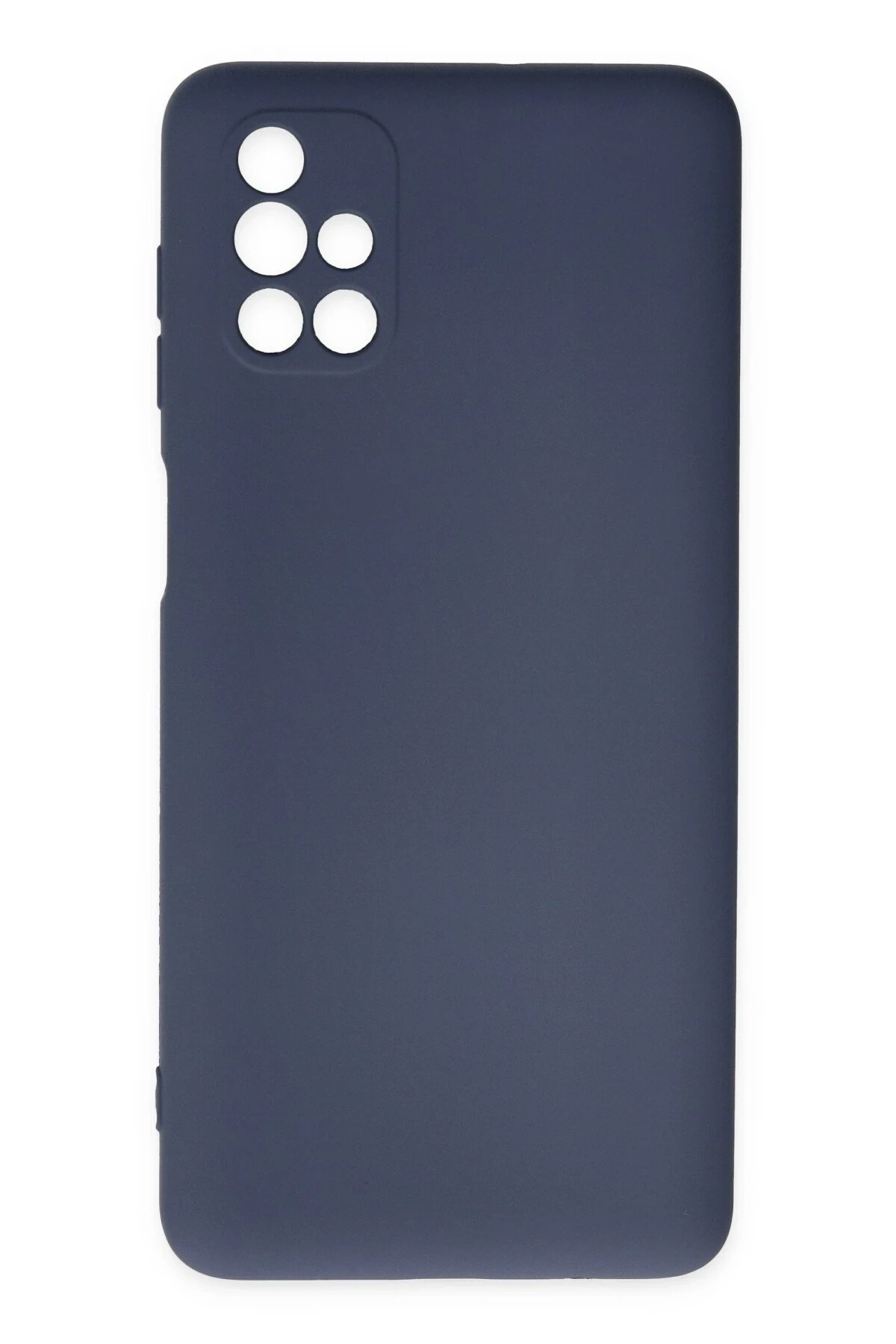 Newface Samsung Galaxy M51 Kılıf Nano içi Kadife Silikon - Gri