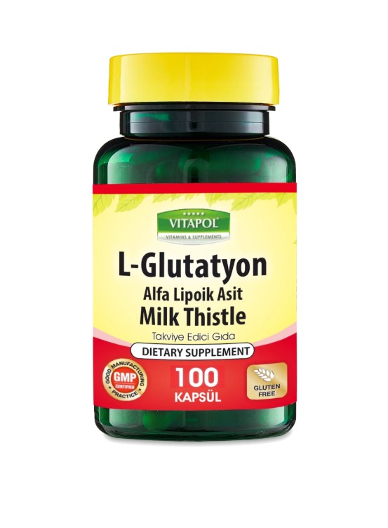 VITAPOL L-GLUTATYON & ALA 100 KAPSÜL