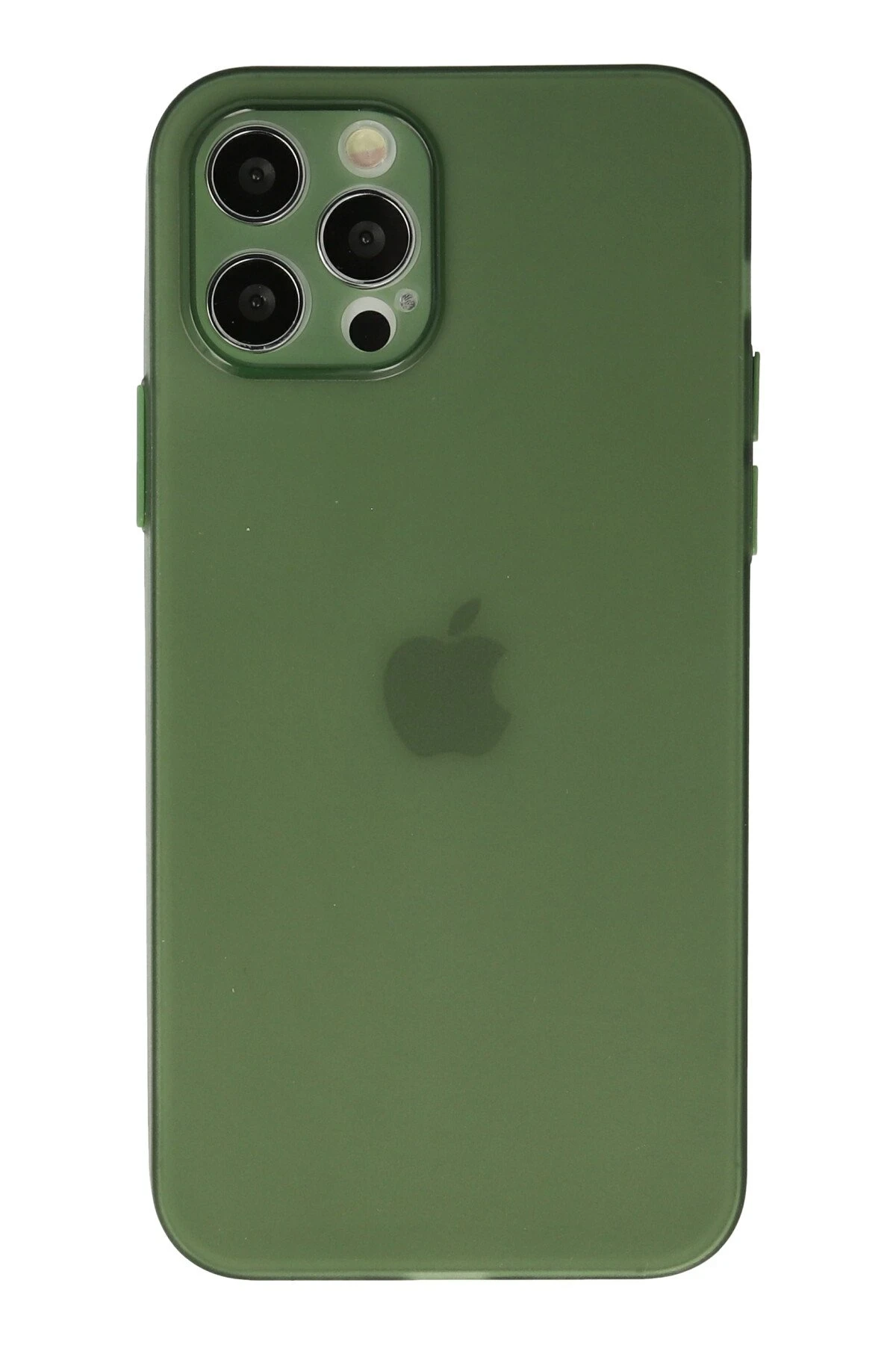 Newface iPhone 12 Pro Max Kılıf Puma Silikon - Yeşil