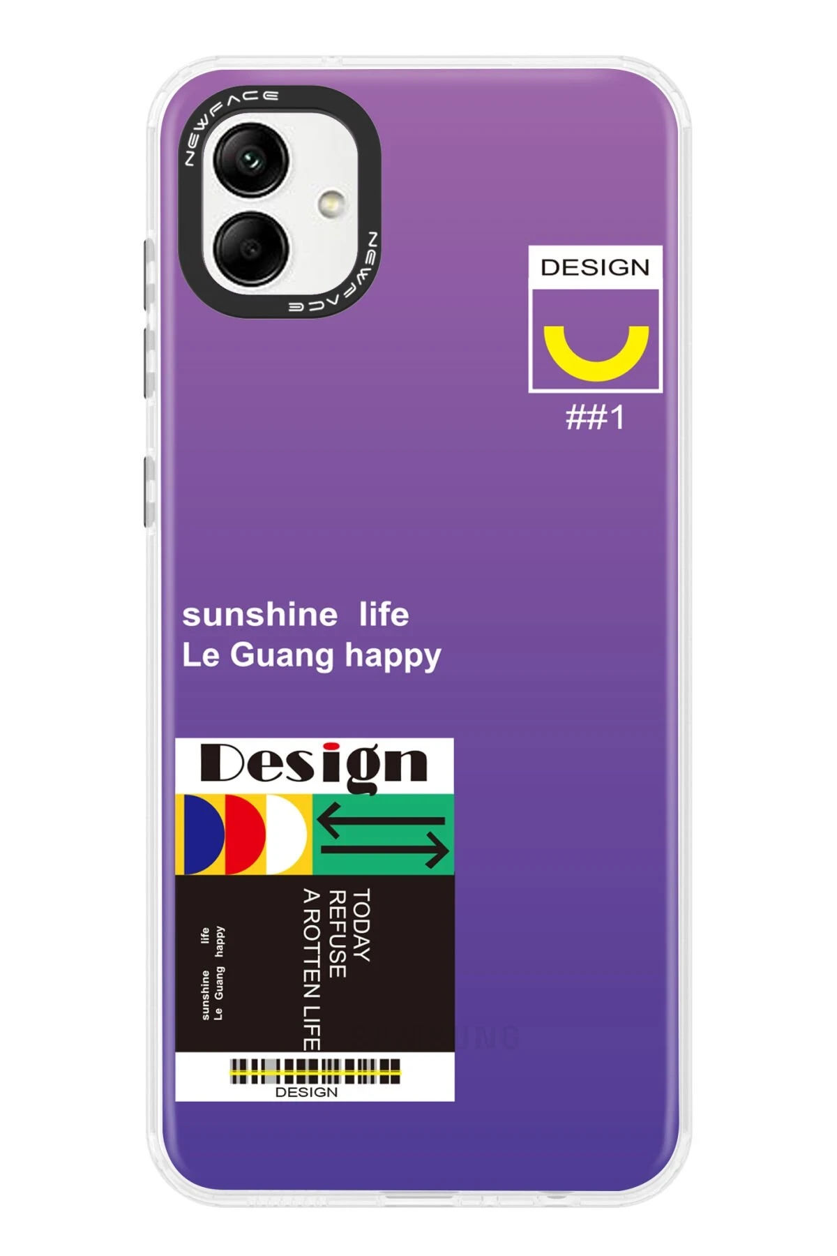 Newface Samsung Galaxy A04 Kılıf Estoril Desenli Kapak - Estoril - 4