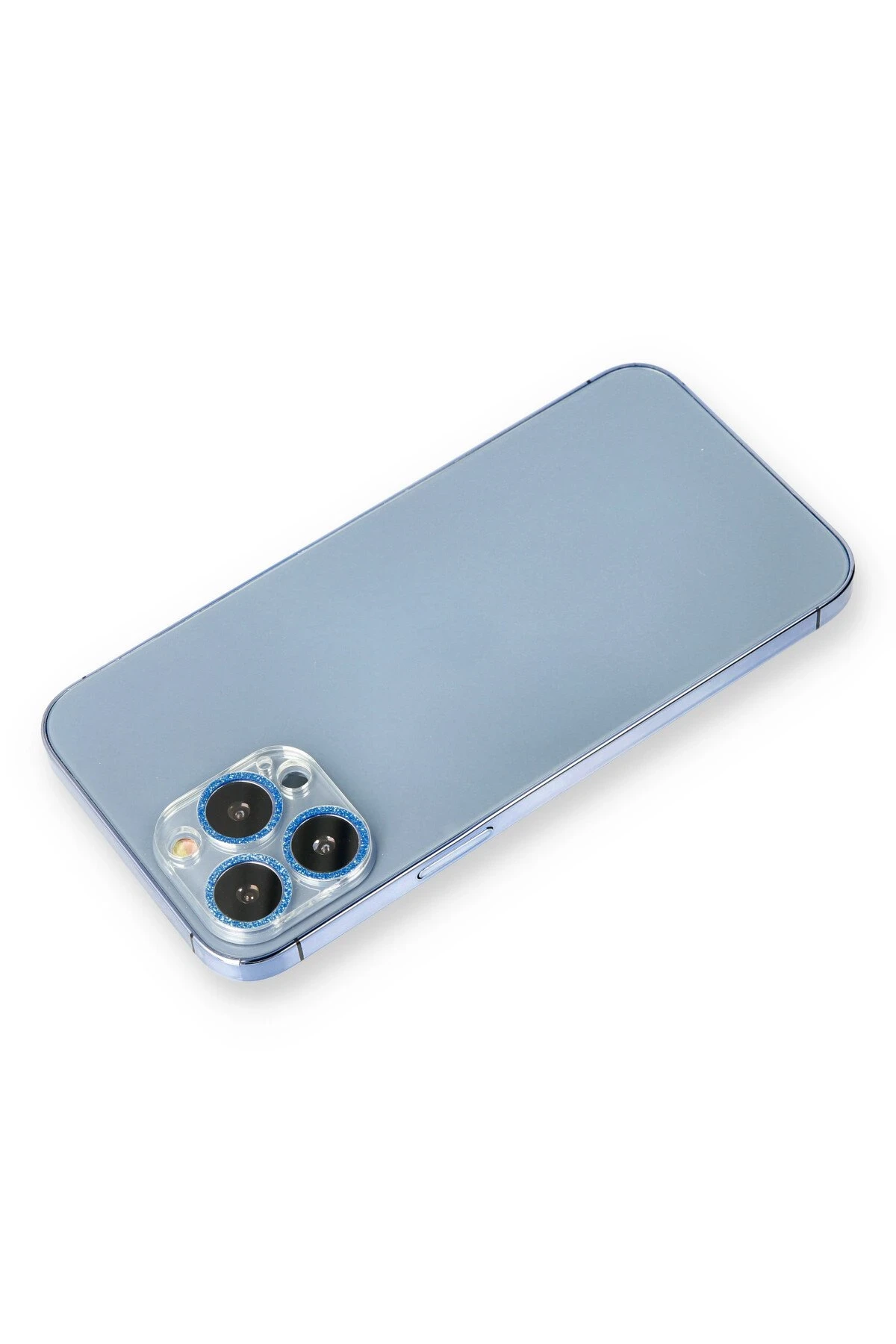 Newface iPhone 13 Pro Shine Kamera Lens Koruma Cam - Mavi
