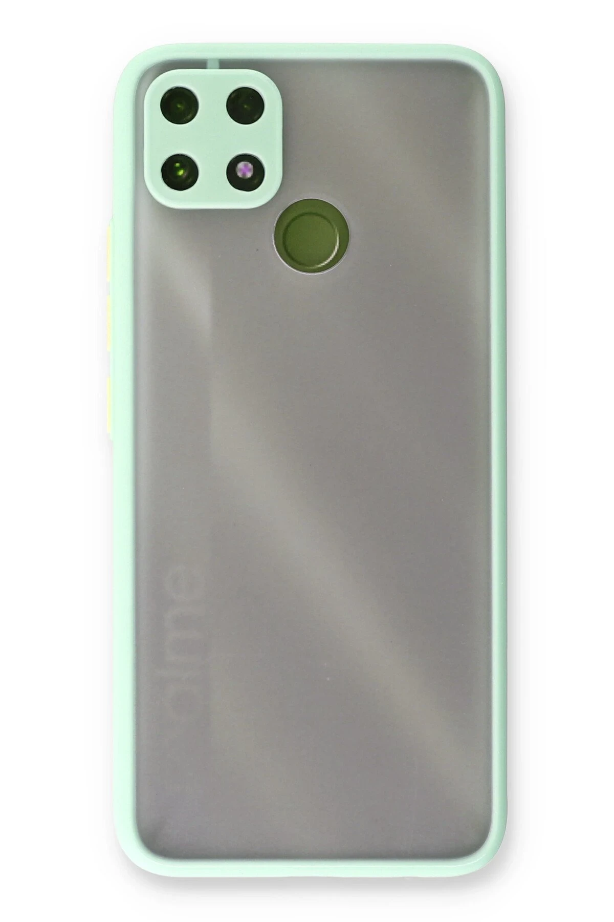 Newface Realme C25 Kılıf Montreal Silikon Kapak - Turkuaz