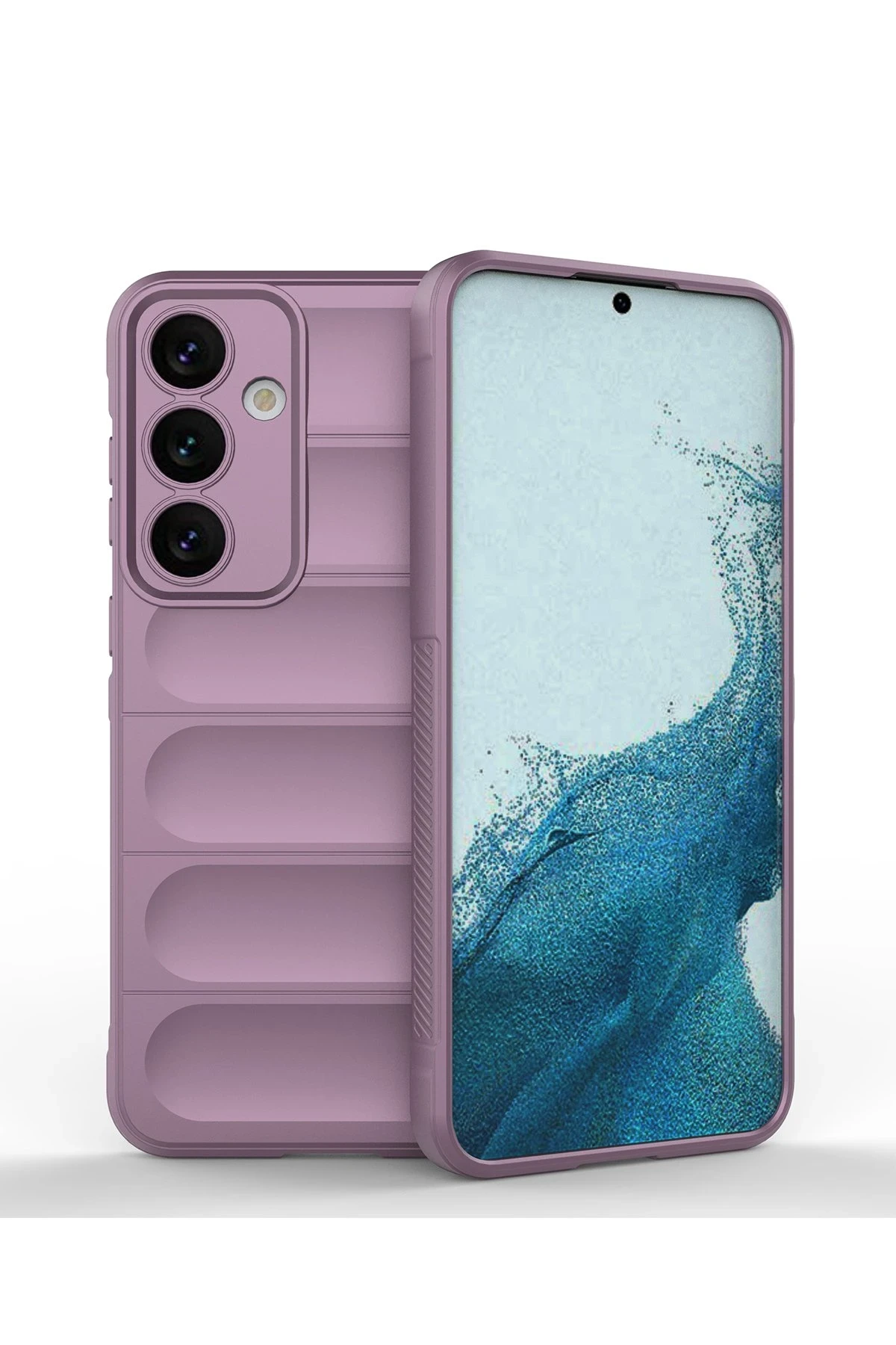 Newface Samsung Galaxy S24 Kılıf Optimum Silikon - Mor
