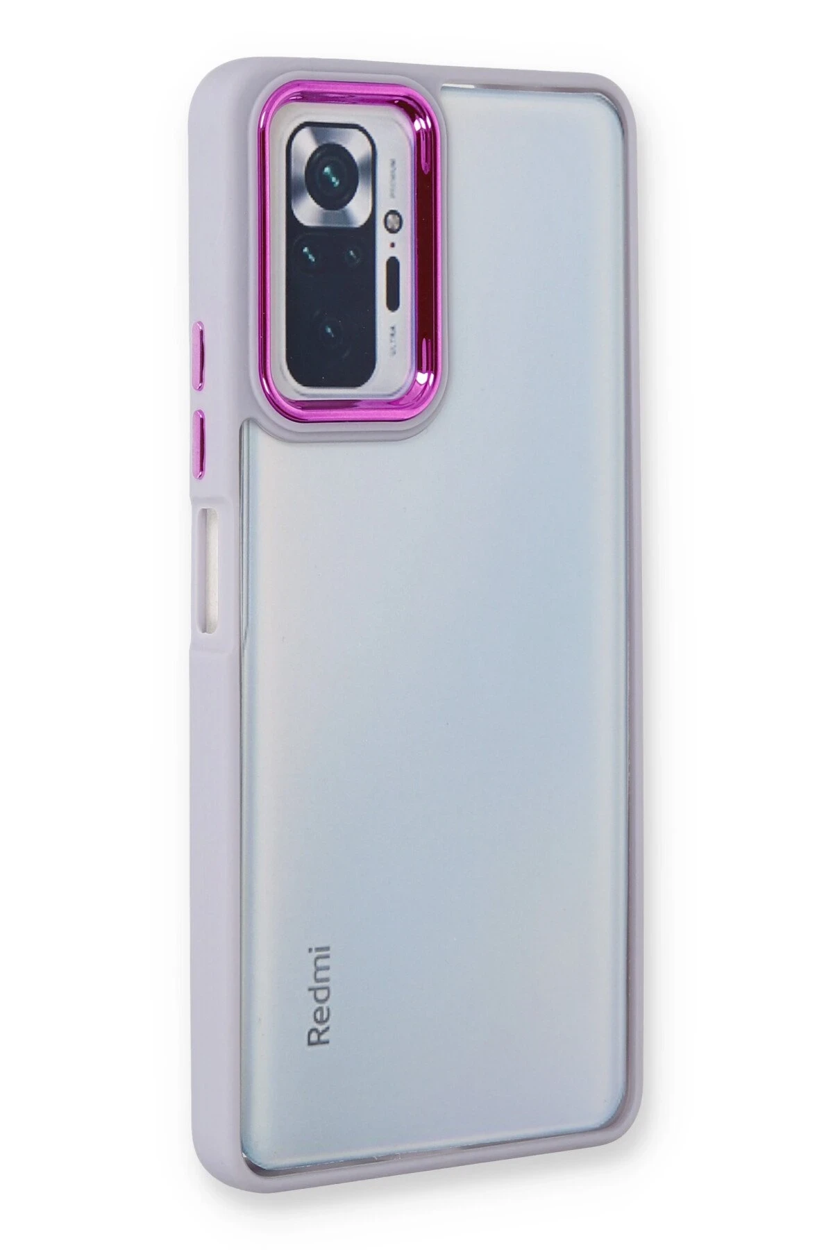 Newface Xiaomi Redmi Note 10 Pro Kılıf Dora Kapak - Lila