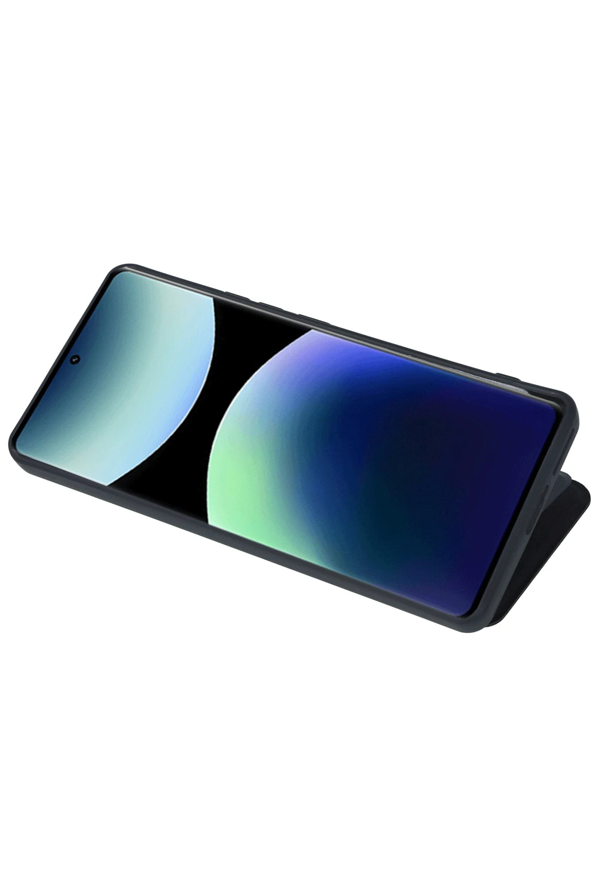 Newface Xiaomi Redmi Note 14 Pro 4G Kılıf Flip Cover - Kırmızı