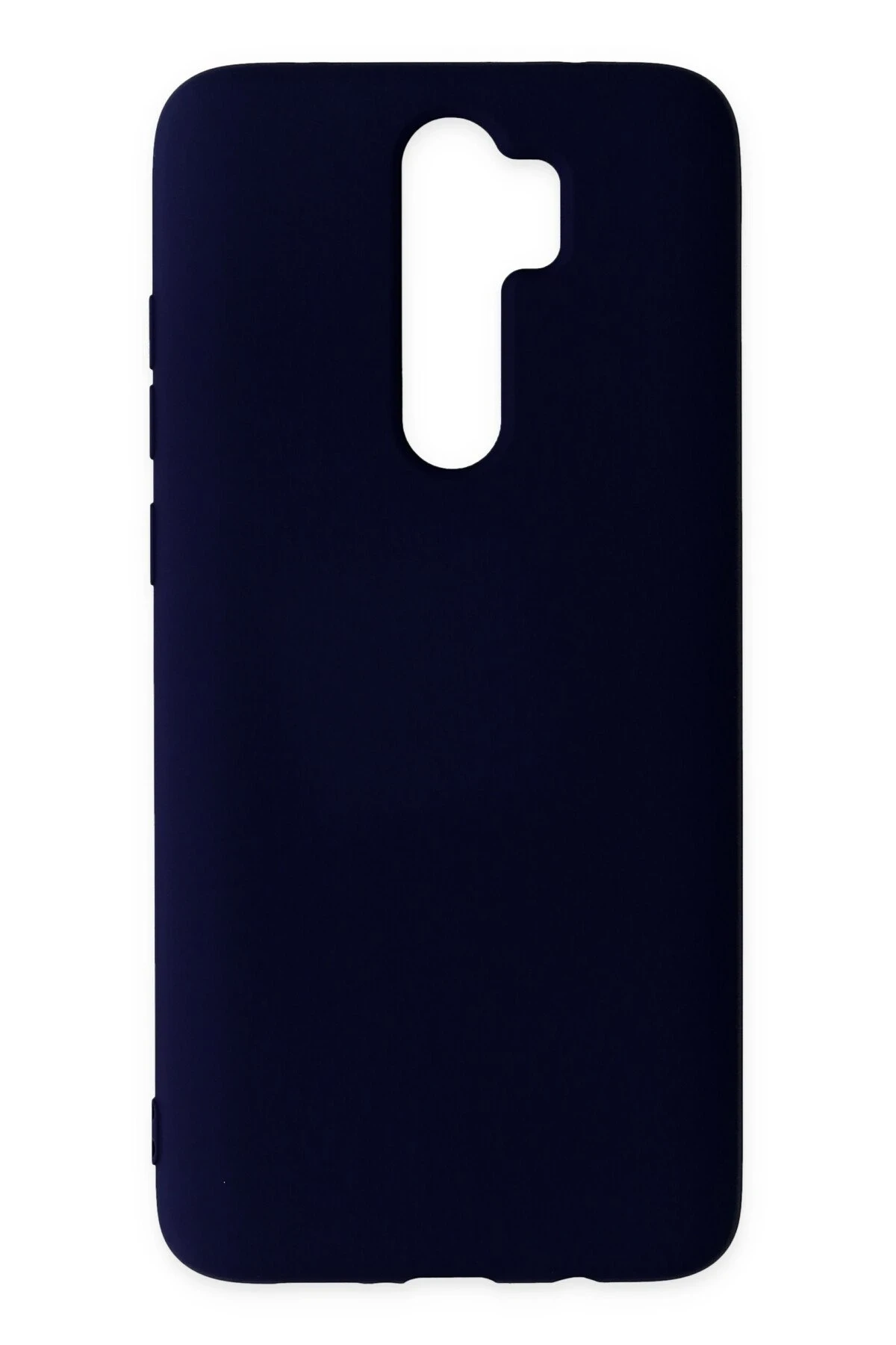 Newface Xiaomi Redmi Note 8 Pro Kılıf Nano içi Kadife Silikon - Lacivert