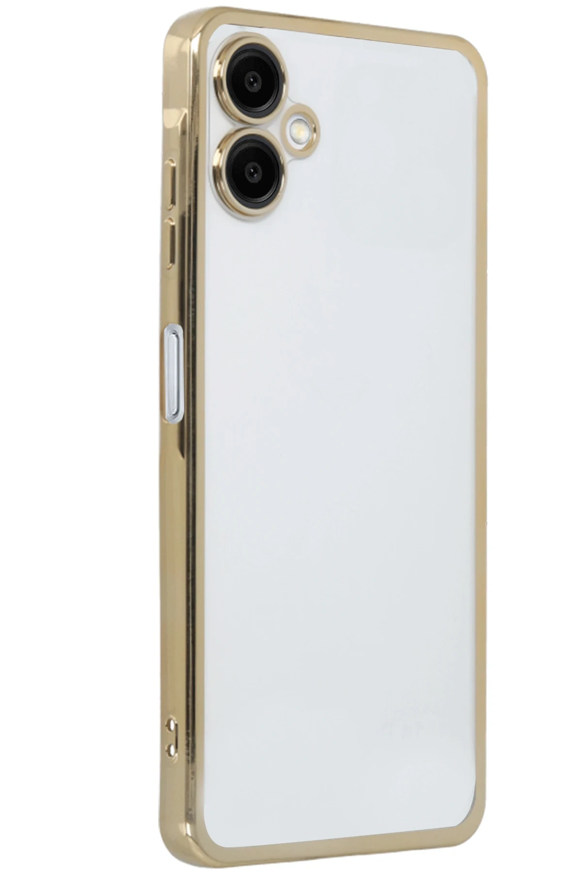 Newface Samsung Galaxy A06 Kılıf Razer Lensli Silikon - Gold