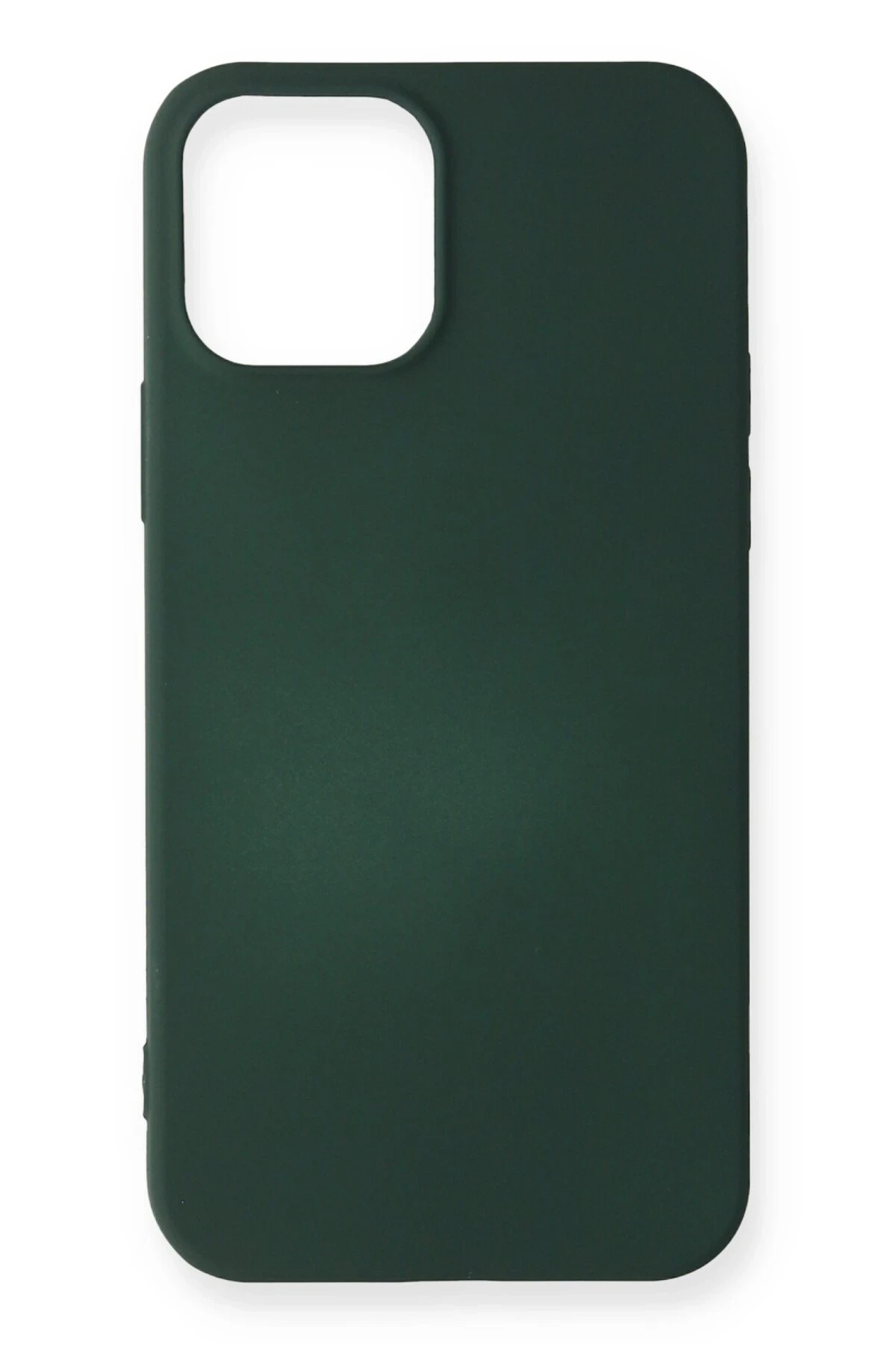 Newface iPhone 12 Mini Kılıf First Silikon - Koyu Yeşil