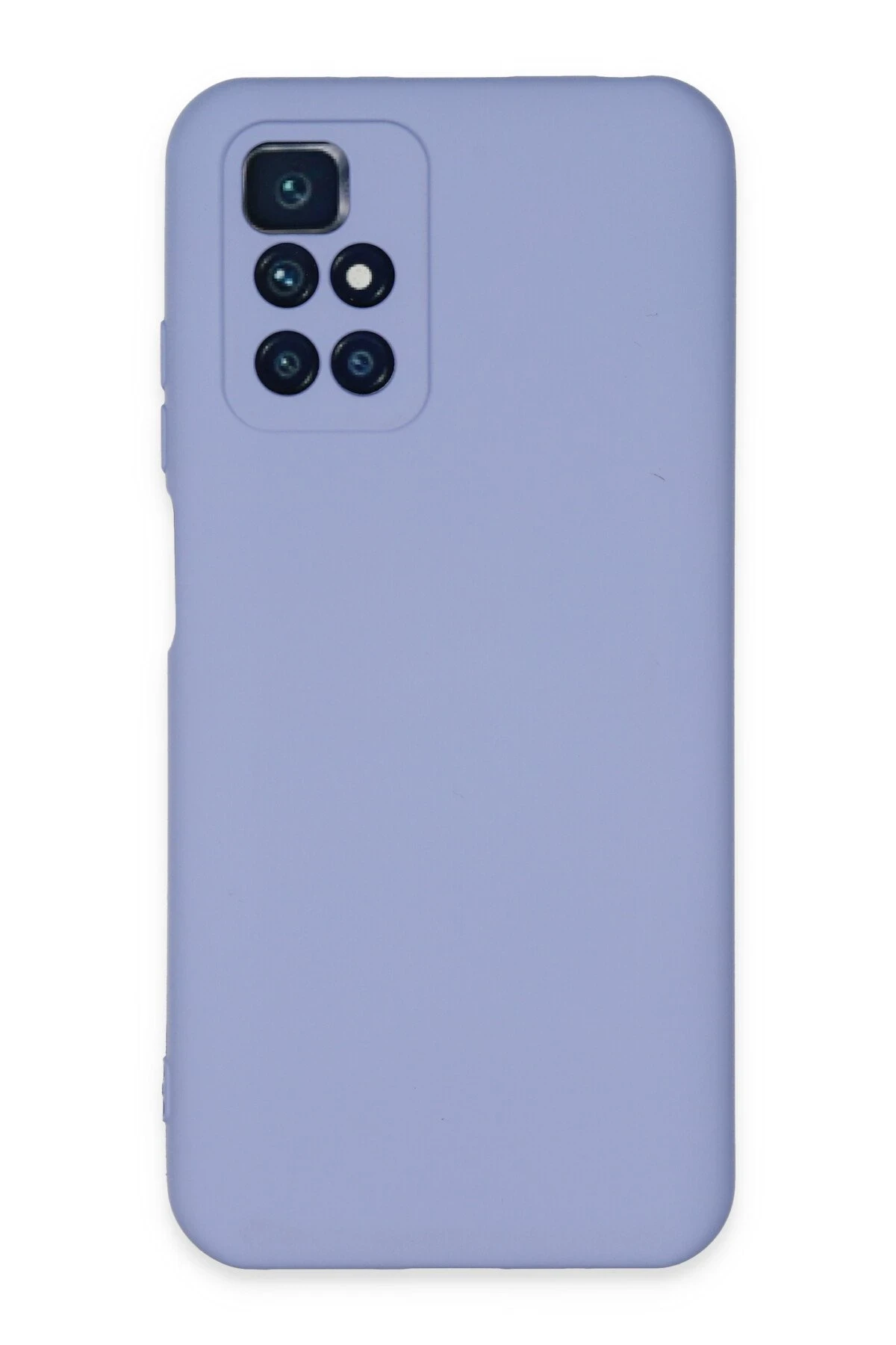 Newface Xiaomi Redmi 10 2022 Kılıf Nano içi Kadife Silikon - Lila