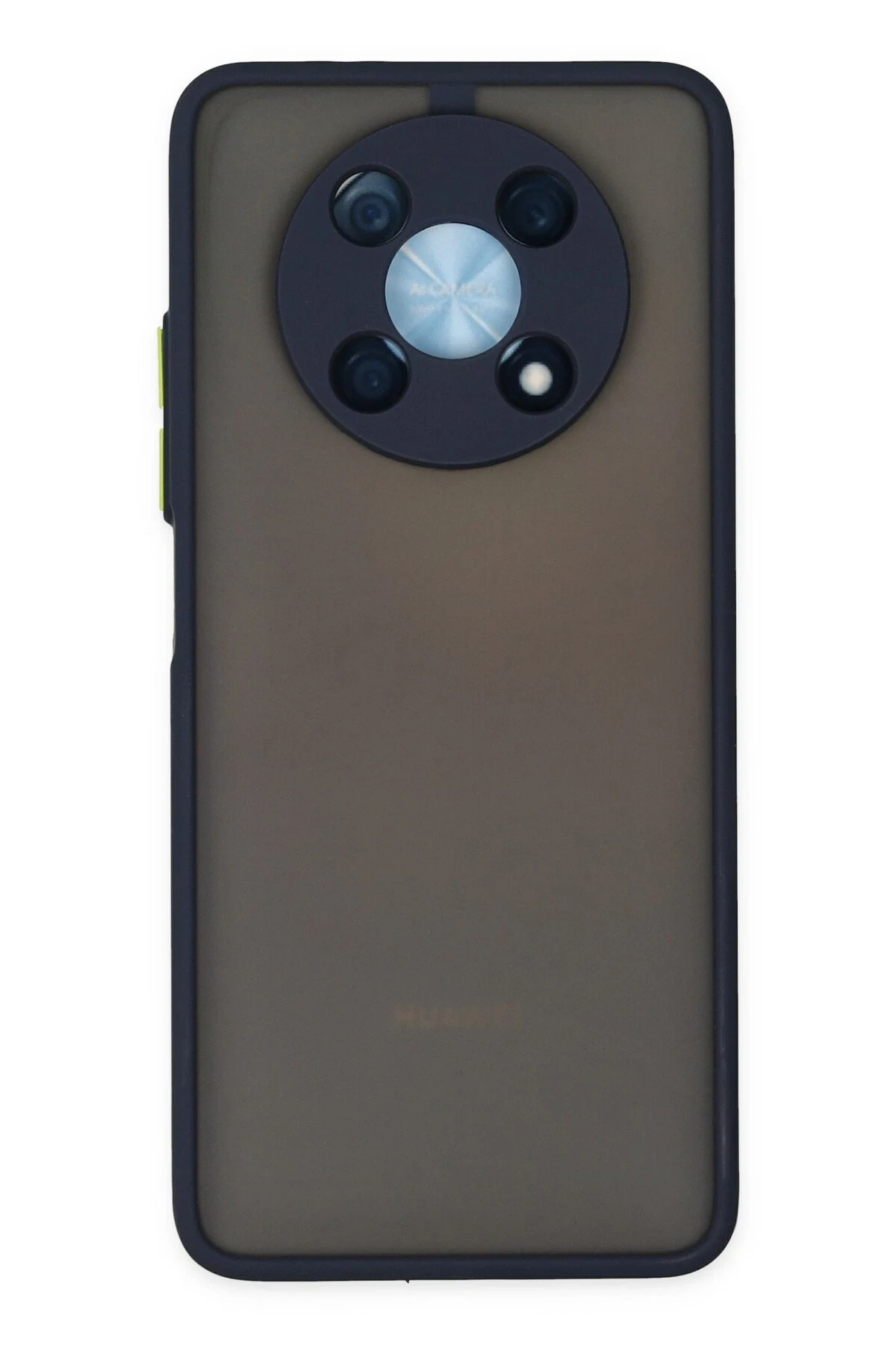 Newface Huawei Nova Y90 Kılıf Montreal Silikon Kapak - Lacivert