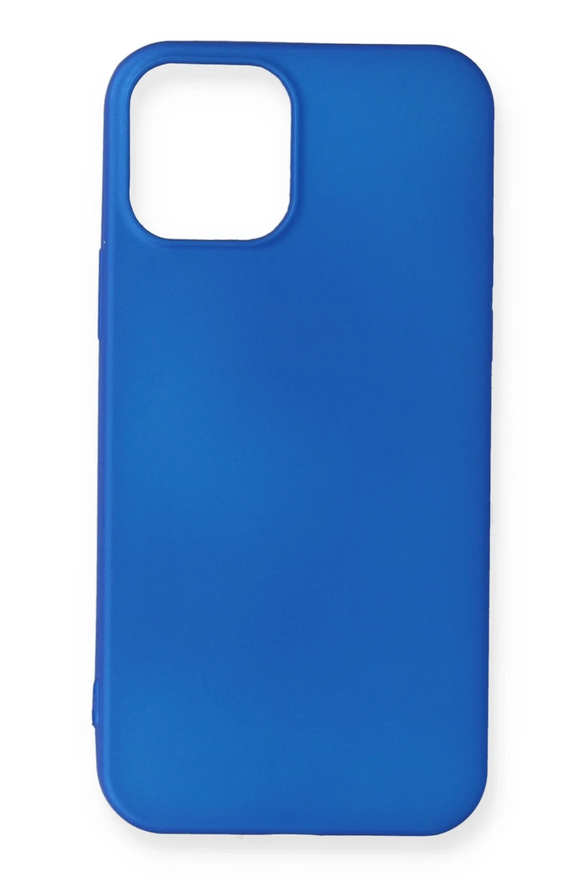 Newface iPhone 12 Mini Kılıf First Silikon - Mavi