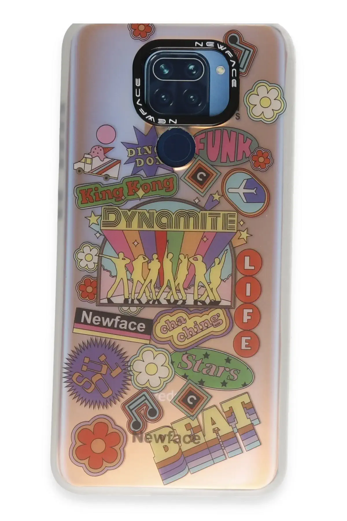 Newface Xiaomi Redmi Note 9 Kılıf Estoril Desenli Kapak - Estoril - 14