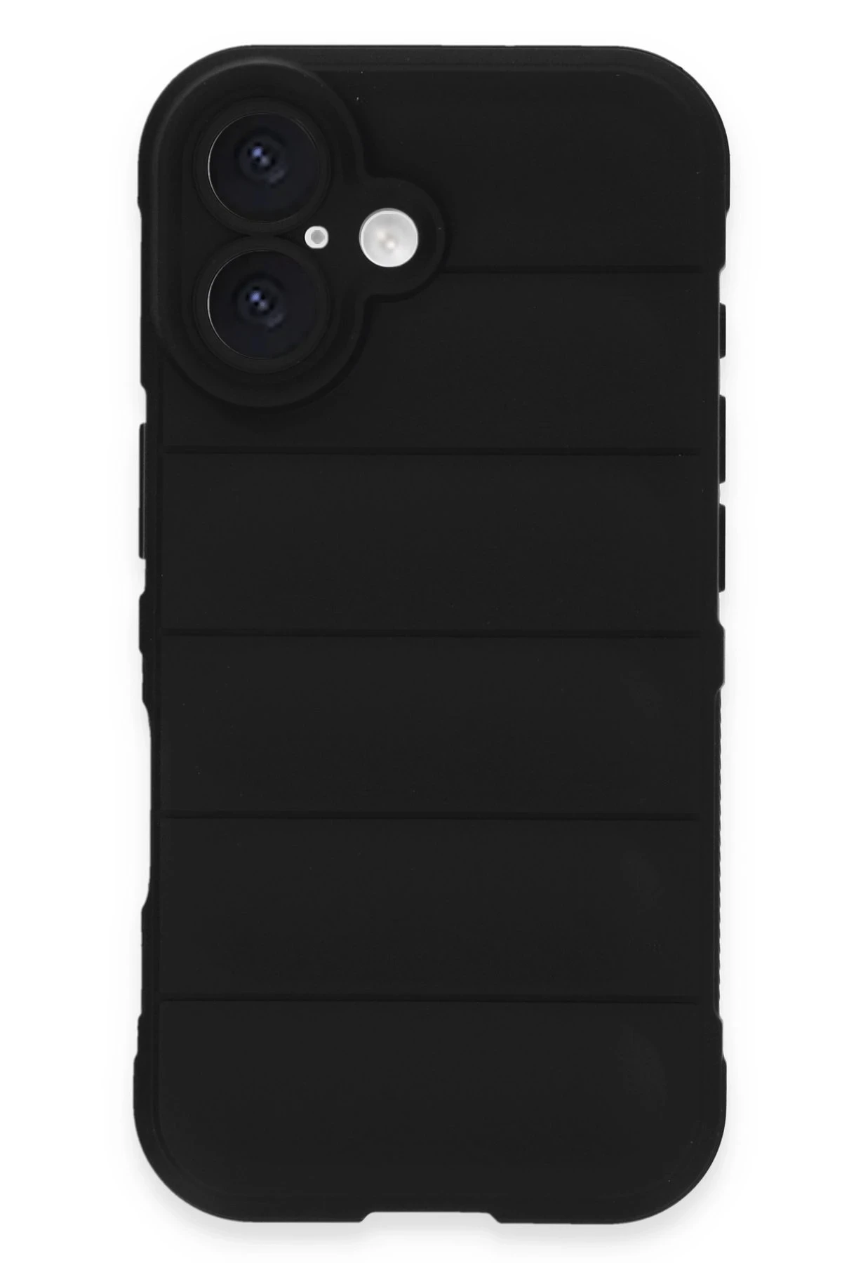 Newface iPhone 16 Plus Kılıf Optimum Silikon - Siyah