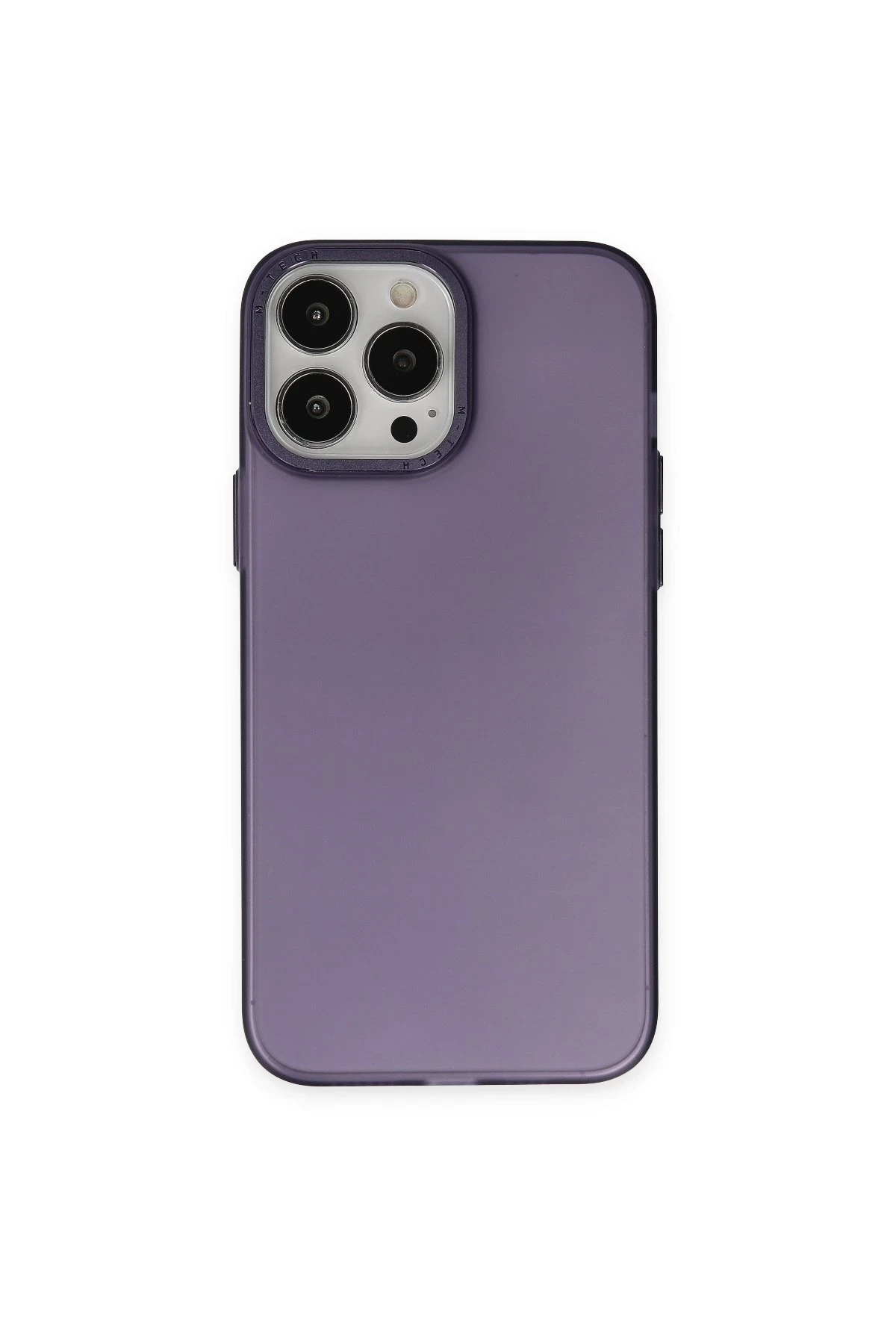 Newface iPhone 14 Pro Kılıf Modos Metal Kapak - Derin Mor