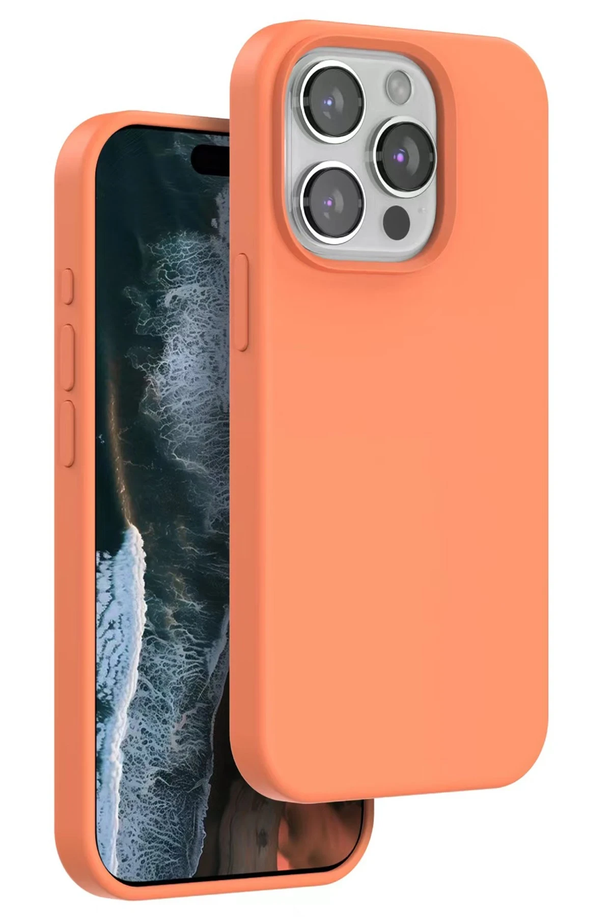 Venco iPhone 14 Pro Home Magsafe Kapak - Turuncu