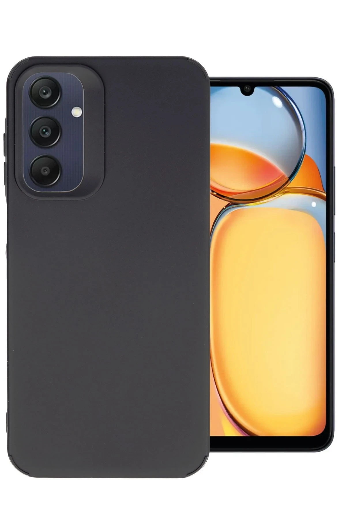 Newface Samsung Galaxy A35 5G Kılıf Petro Silikon - Siyah