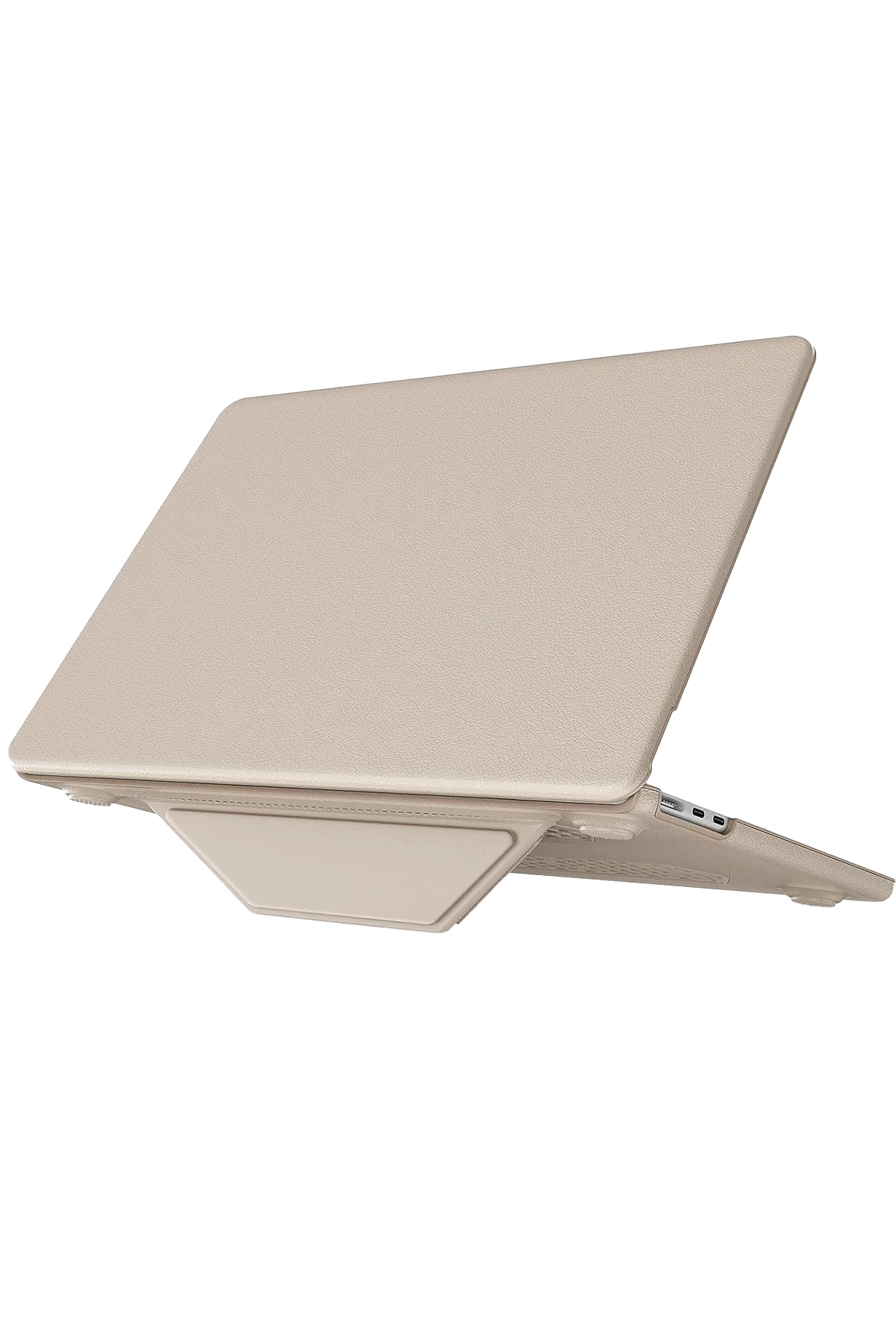 Newface Macbook Air 13.6 Macbook Deri Kapak - Gold