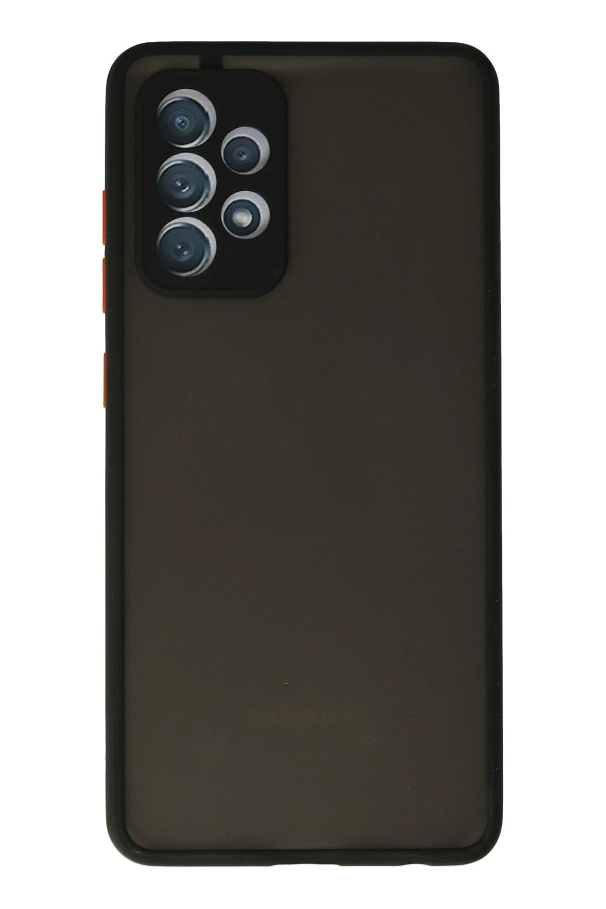 Newface Samsung Galaxy A52 Kılıf Montreal Silikon Kapak - Siyah