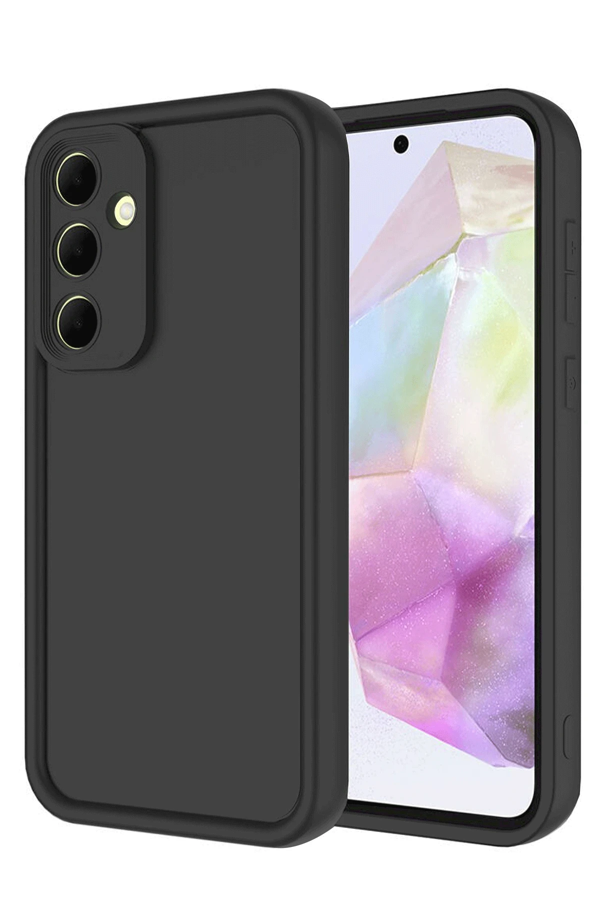Newface Samsung Galaxy A26 Kılıf Viera Silikon - Siyah
