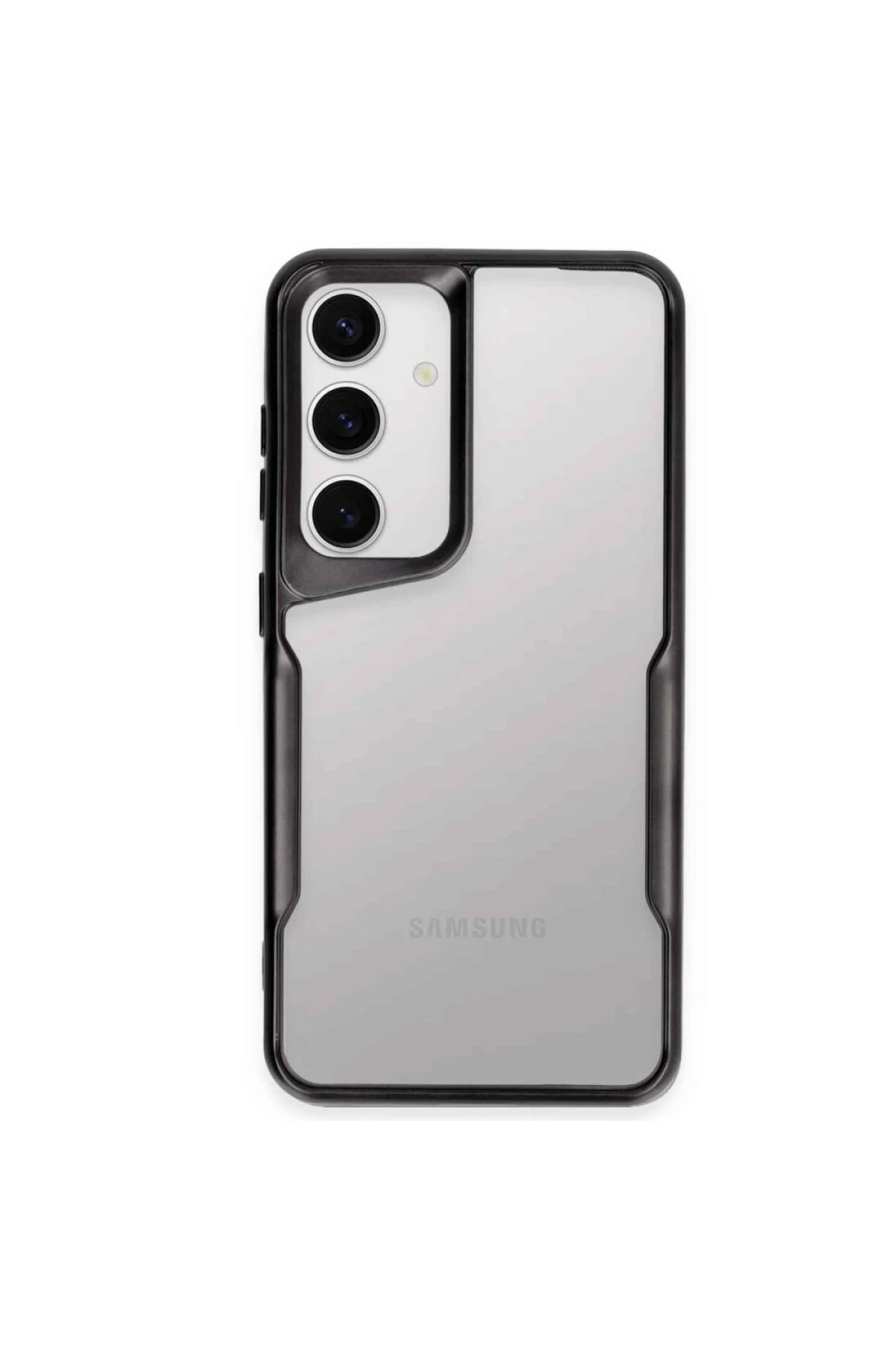 Newface Samsung Galaxy A05S Kılıf Boyi Silikon Kapak - Siyah