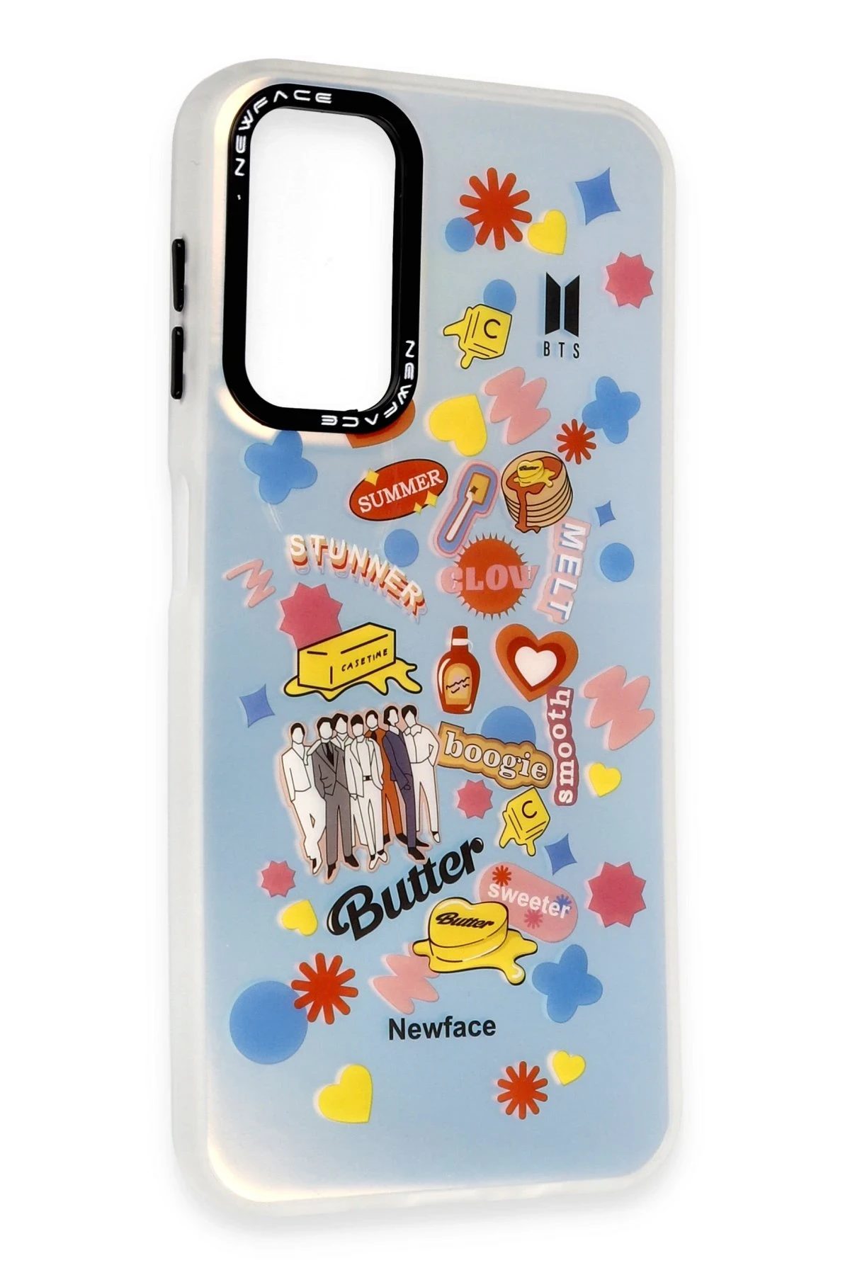 Newface Samsung Galaxy A14 4G Kılıf Estoril Desenli Kapak - Estoril - 16