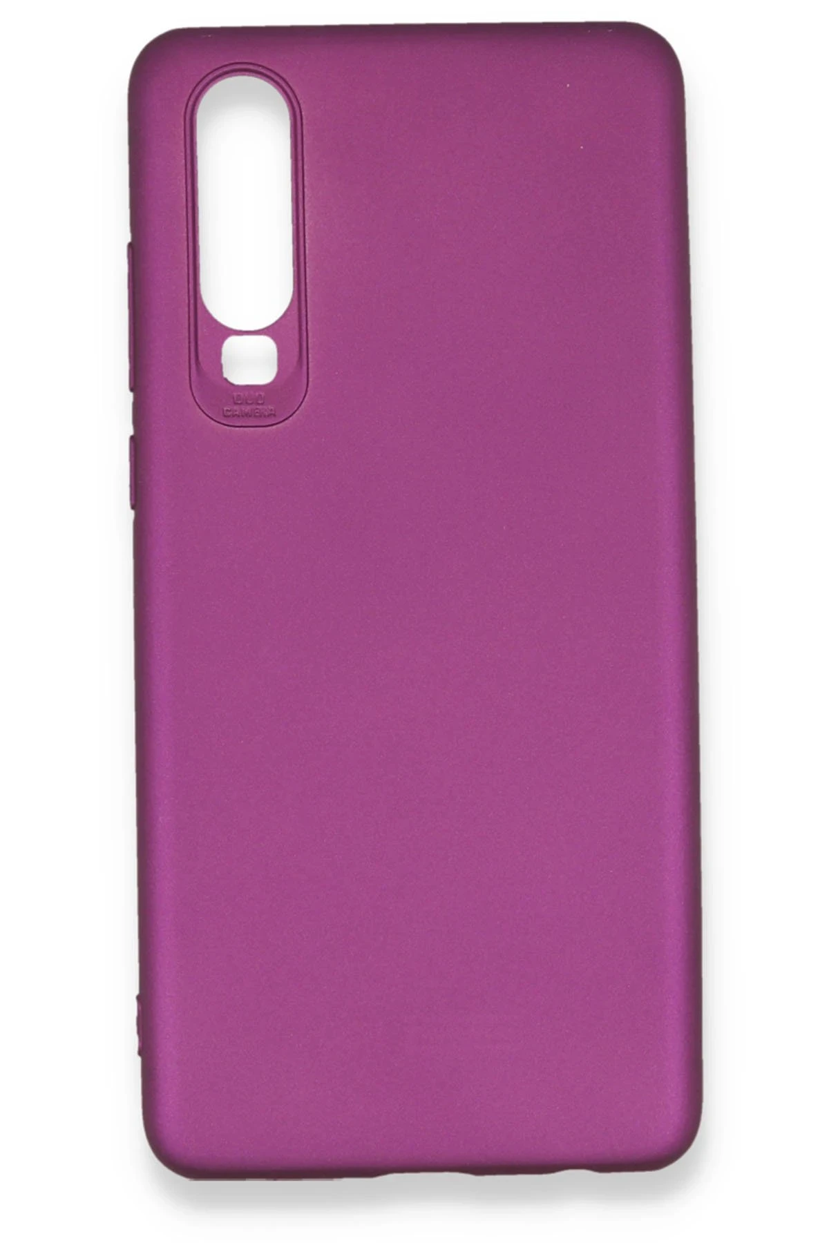 Newface Huawei P30 Kılıf First Silikon - Mürdüm