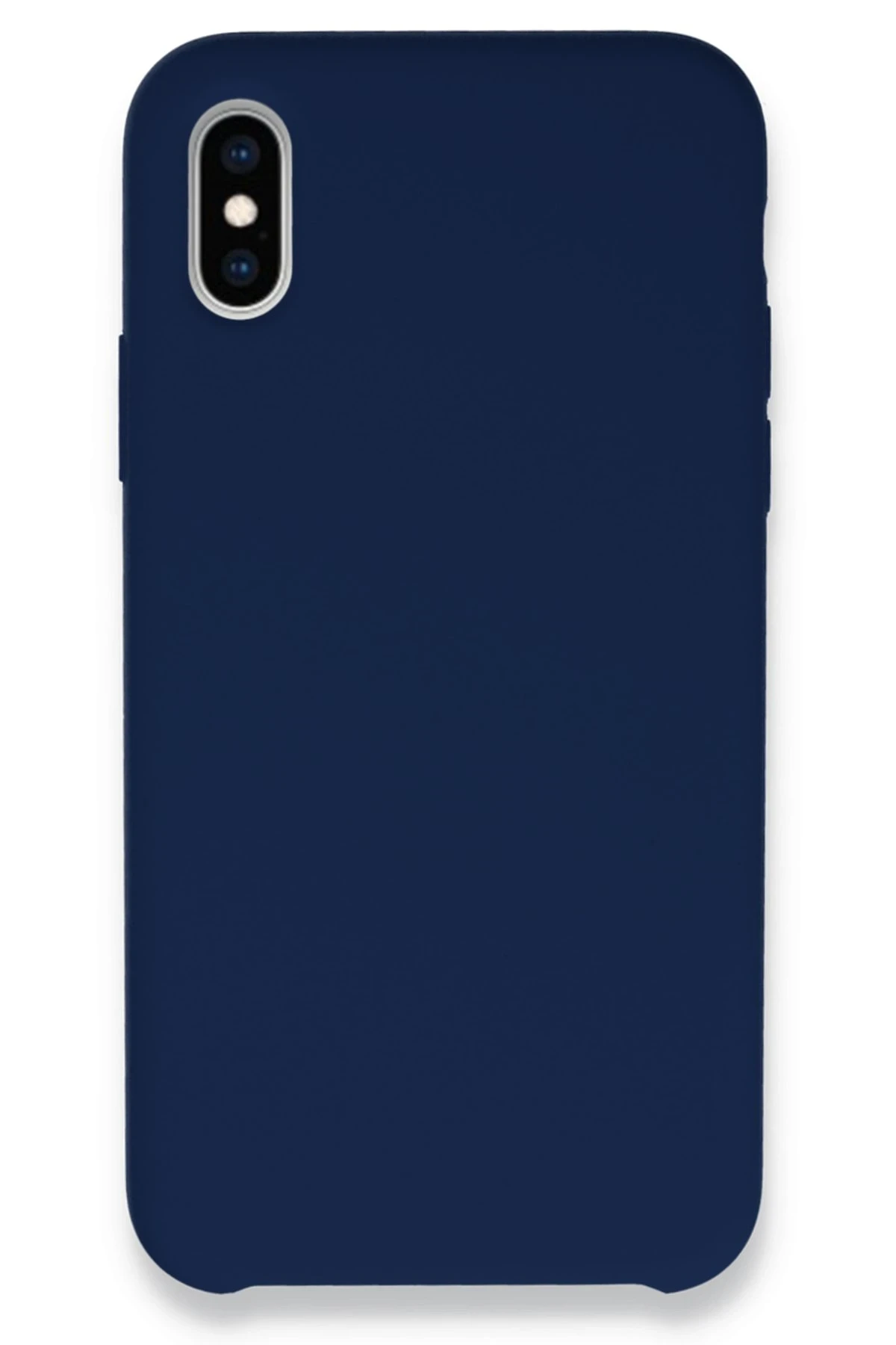 Newface iPhone XS Max Kılıf Lansman Legant Silikon - Lacivert