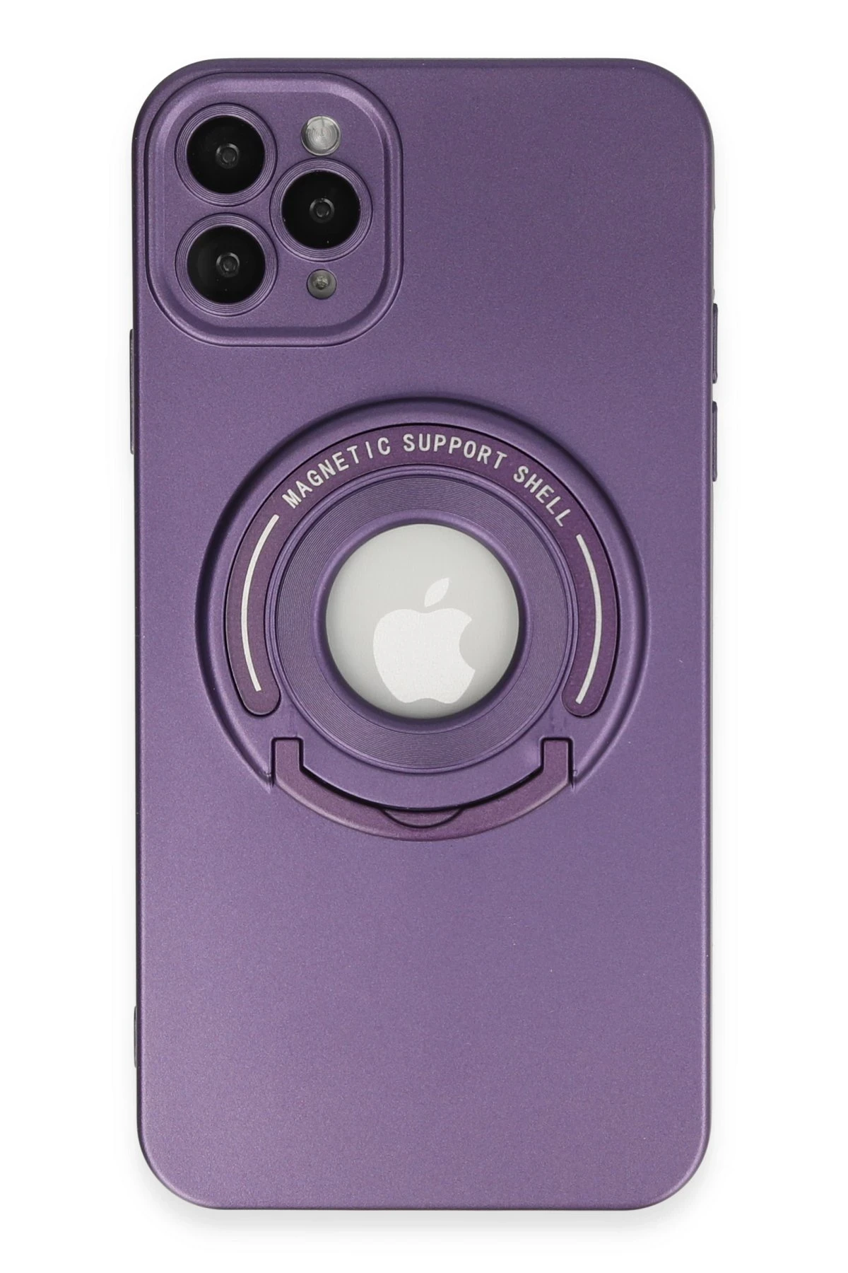 Newface iPhone 11 Pro Kılıf Lukka Magneticsafe Kapak - Derin Mor