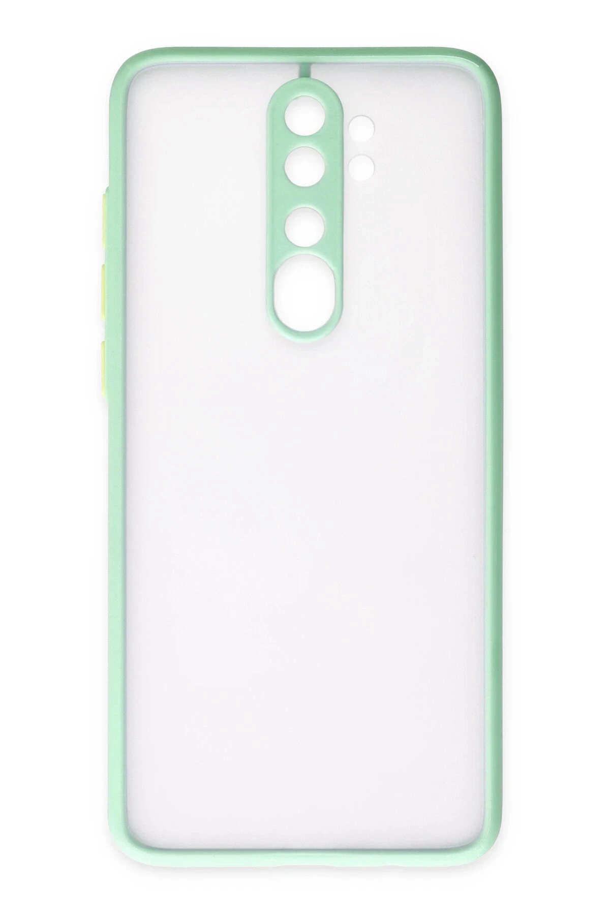 Newface Xiaomi Redmi Note 8 Pro Kılıf Montreal Silikon Kapak - Turkuaz