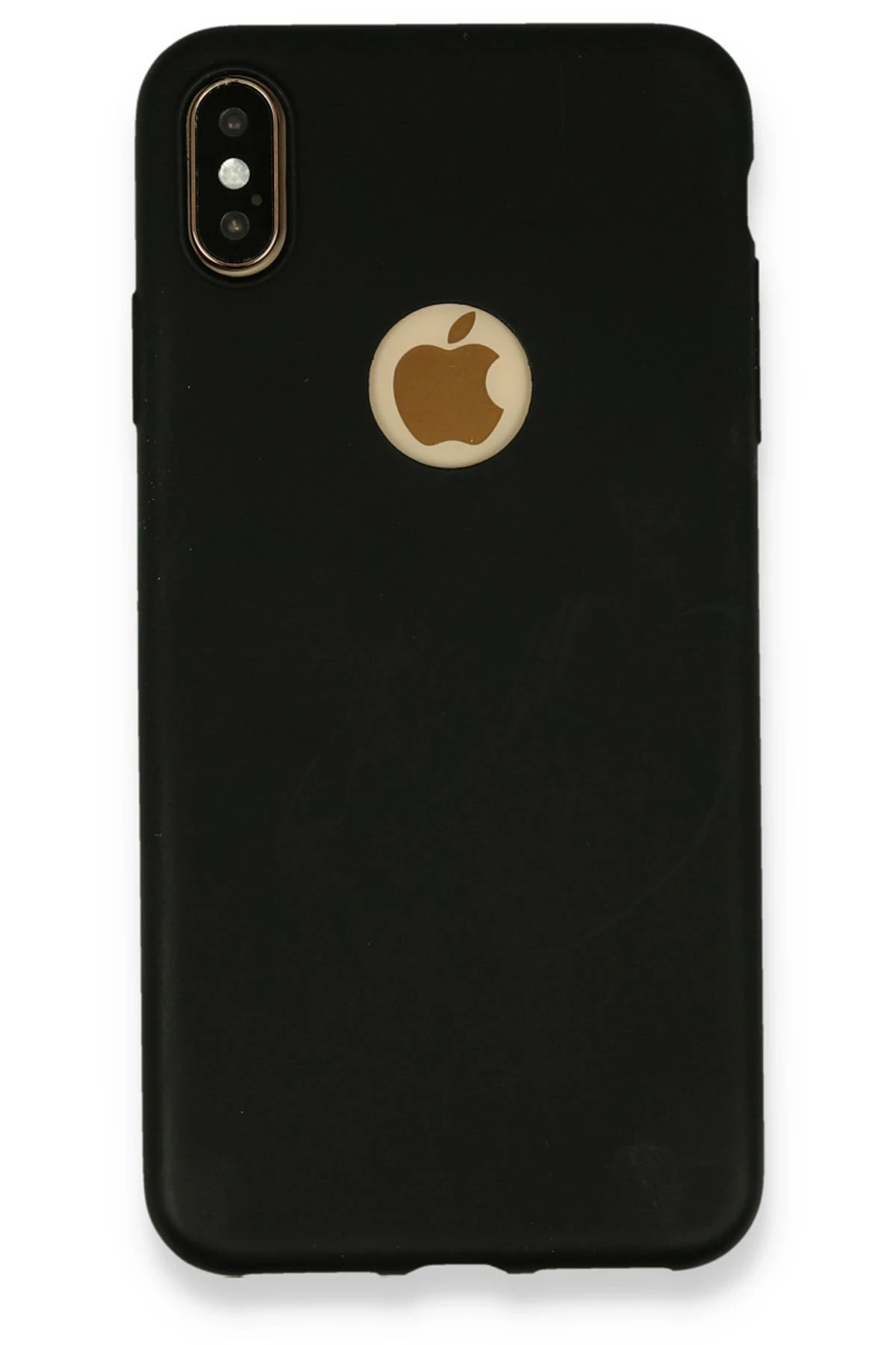 Newface iPhone XS Max Kılıf First Silikon - Siyah