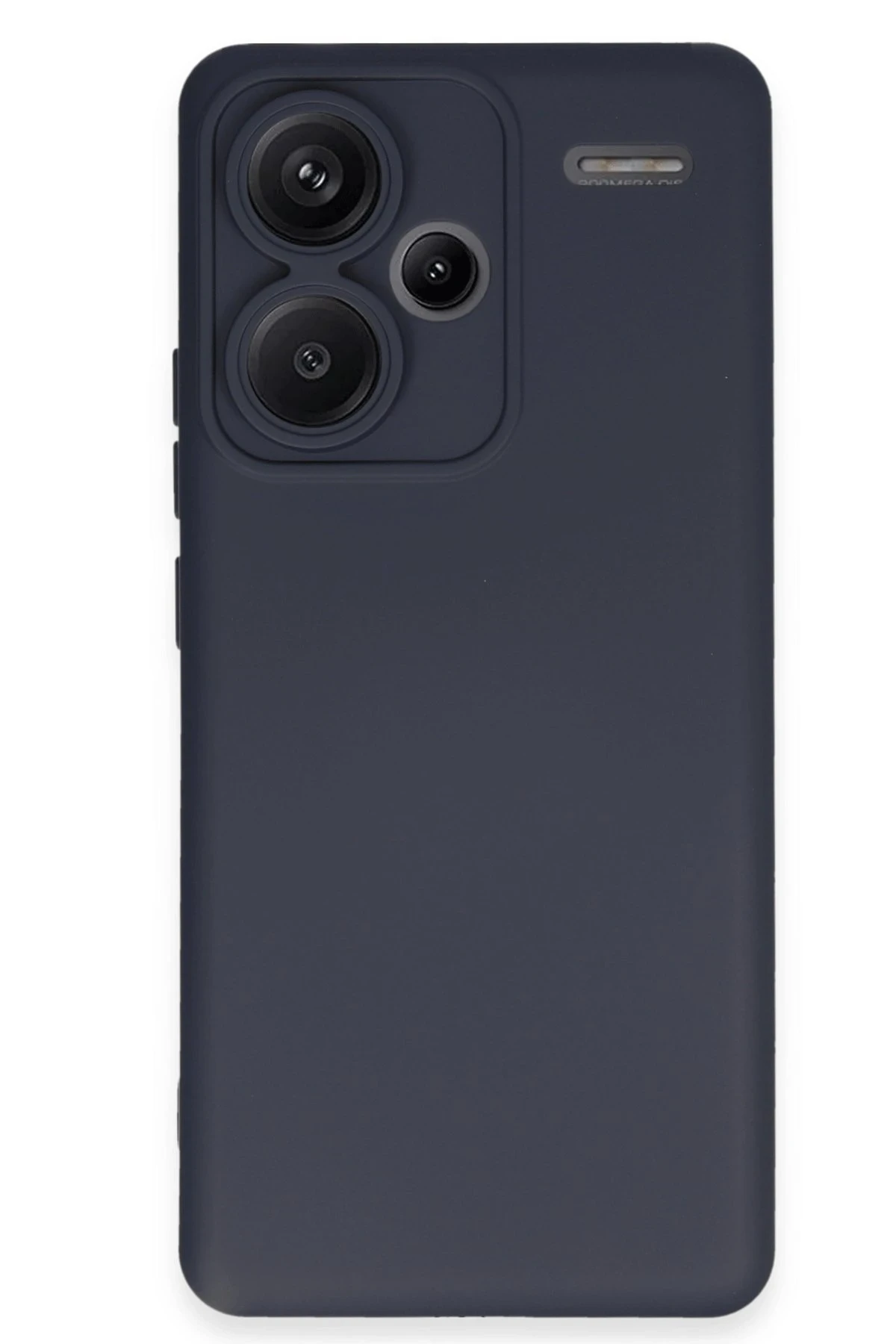 Newface Xiaomi Redmi Note 13 Pro Plus Kılıf Nano içi Kadife Silikon - Lacivert