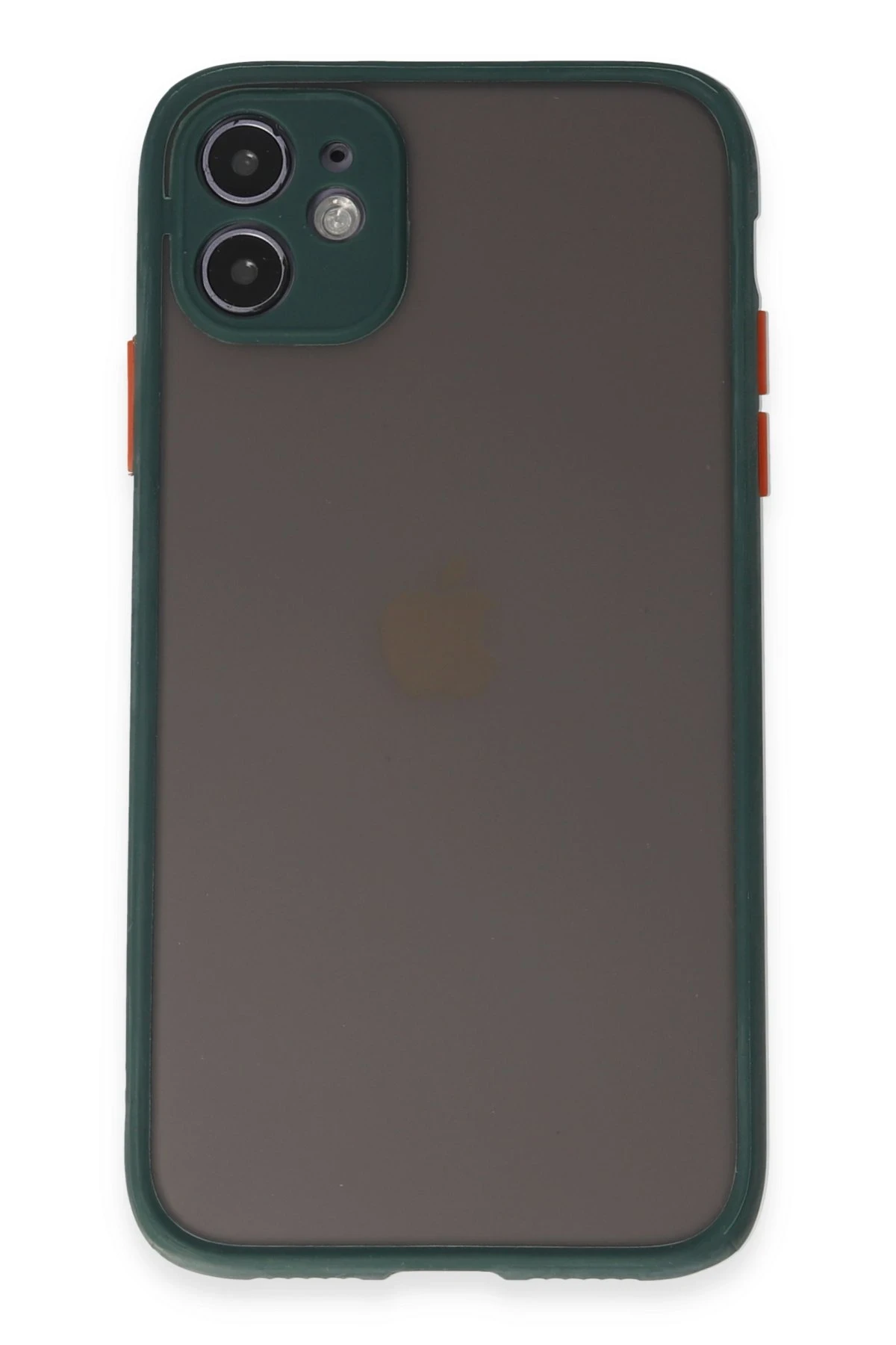 Newface iPhone 11 Kılıf Montreal Silikon Kapak - Yeşil