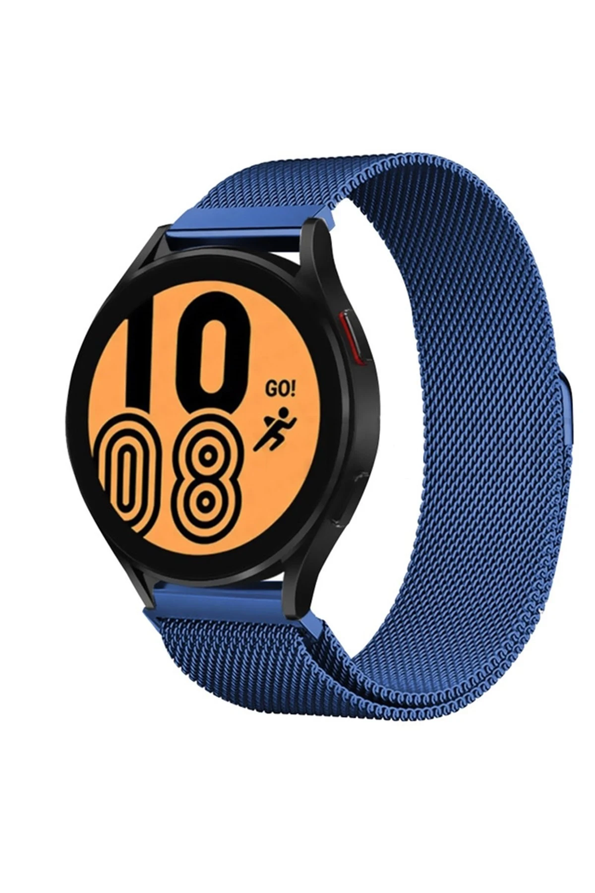 Newface Samsung Galaxy Watch 4 Metal Mıknatıslı Kordon - Mavi