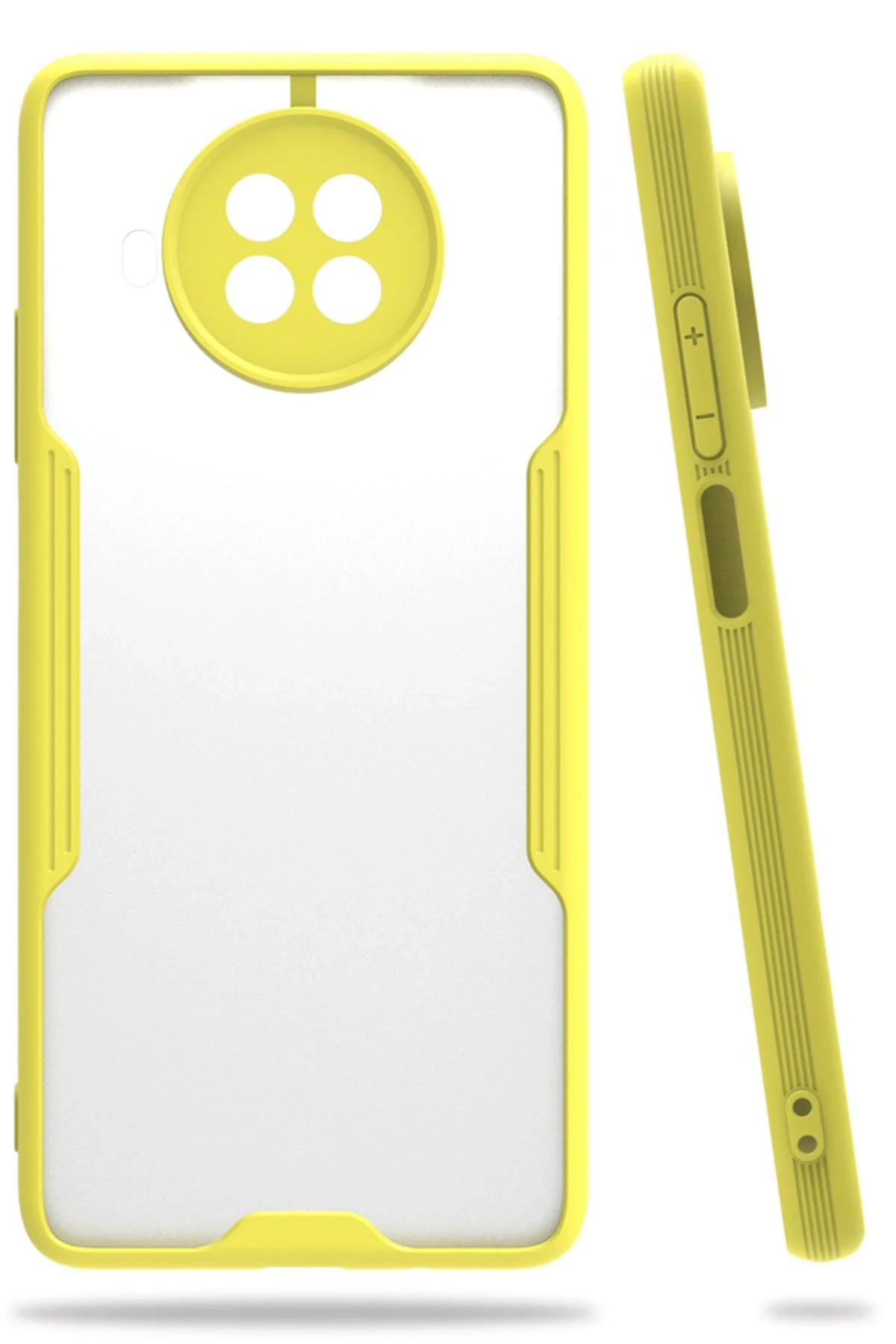 Newface Xiaomi Mi 10T Lite Kılıf Platin Silikon - Sarı