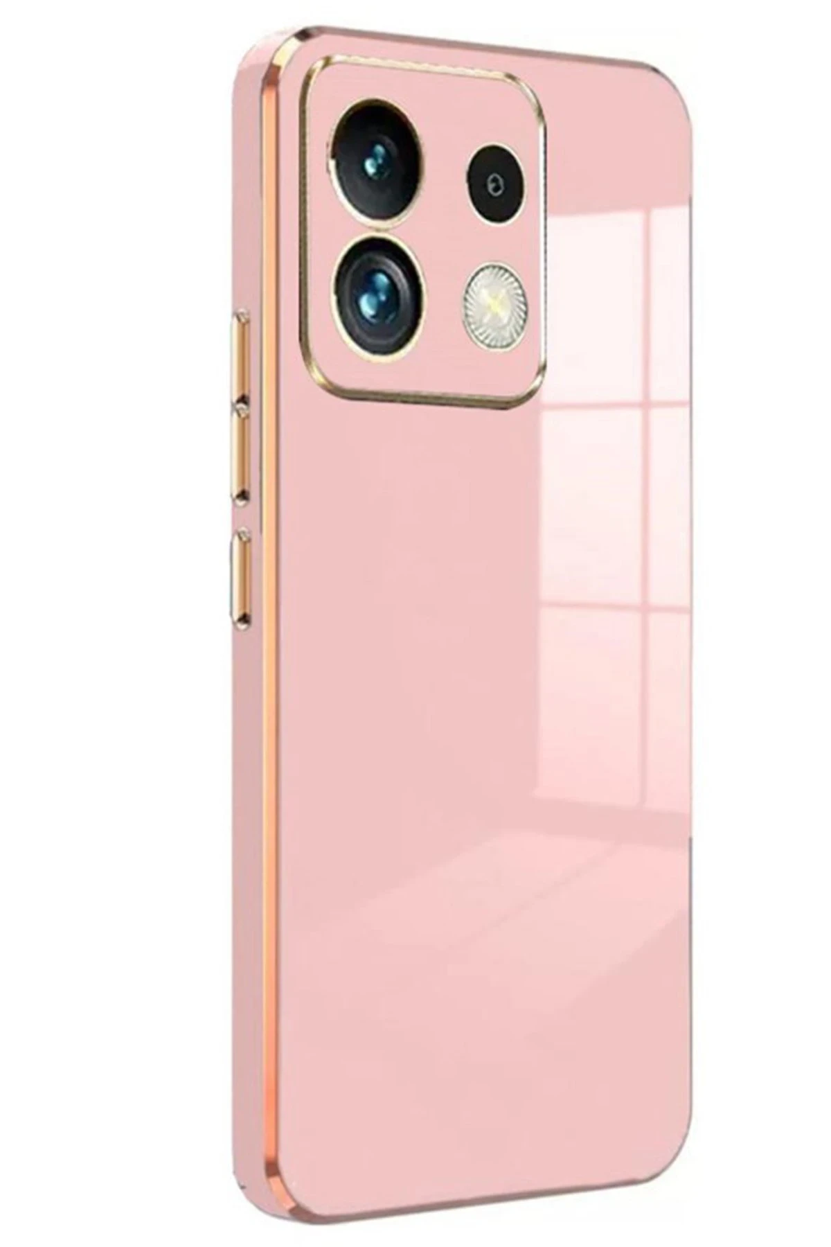 Newface Xiaomi Redmi Note 13 4G Kılıf Volet Silikon - Pembe