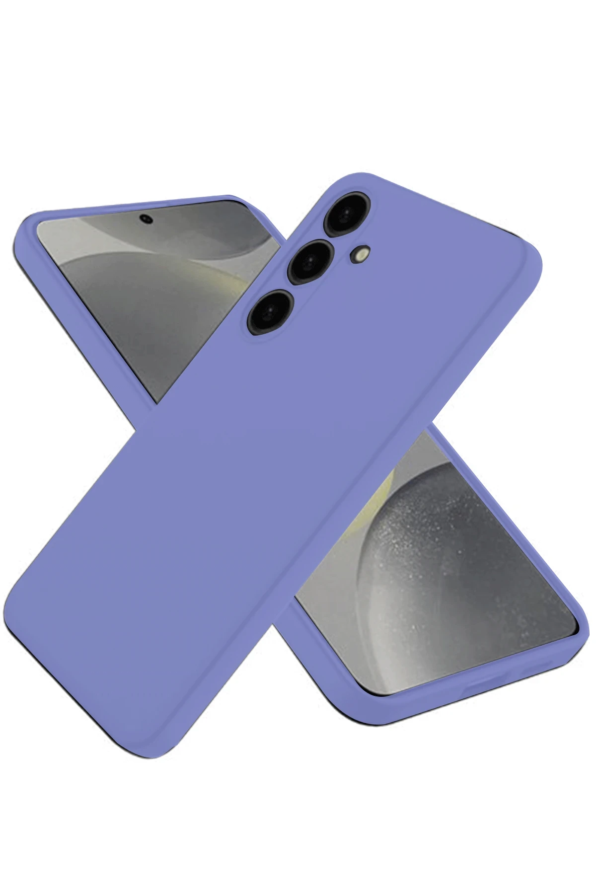 Newface Samsung Galaxy A26 Kılıf Nano içi Kadife Silikon - Lila