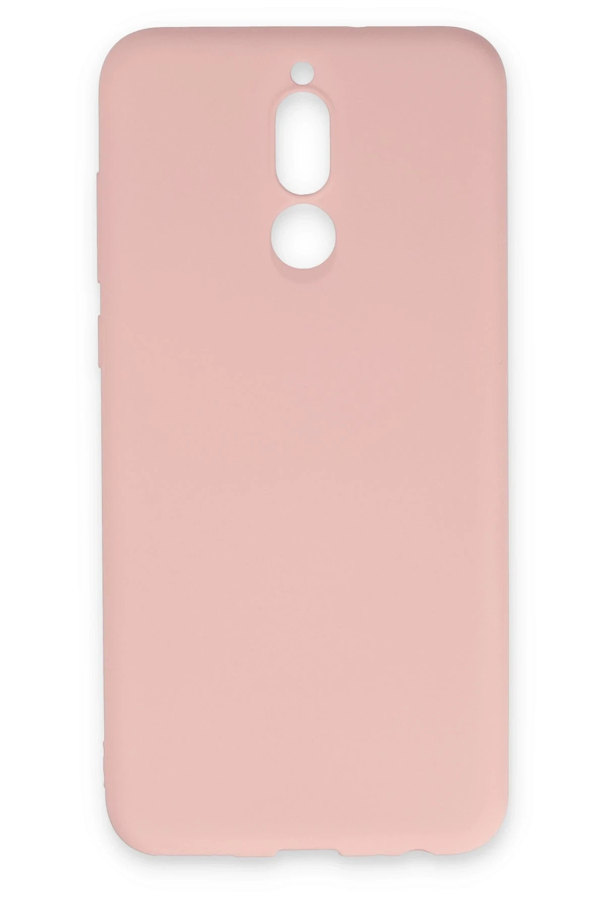 Newface Huawei Mate 10 Lite Kılıf Nano içi Kadife Silikon - Pudra