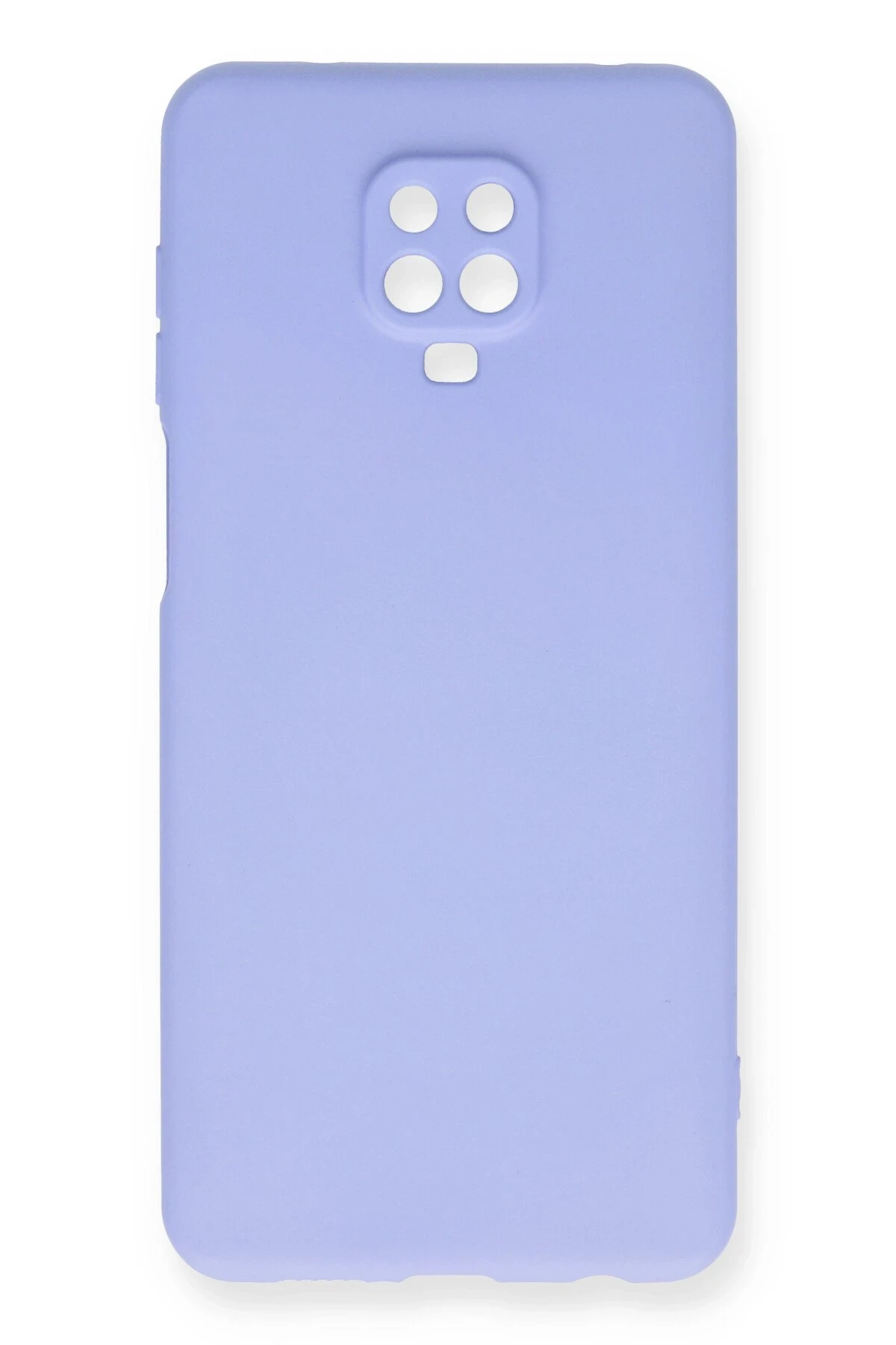 Newface Xiaomi Redmi Note 9 Pro Kılıf Nano içi Kadife Silikon - Lila