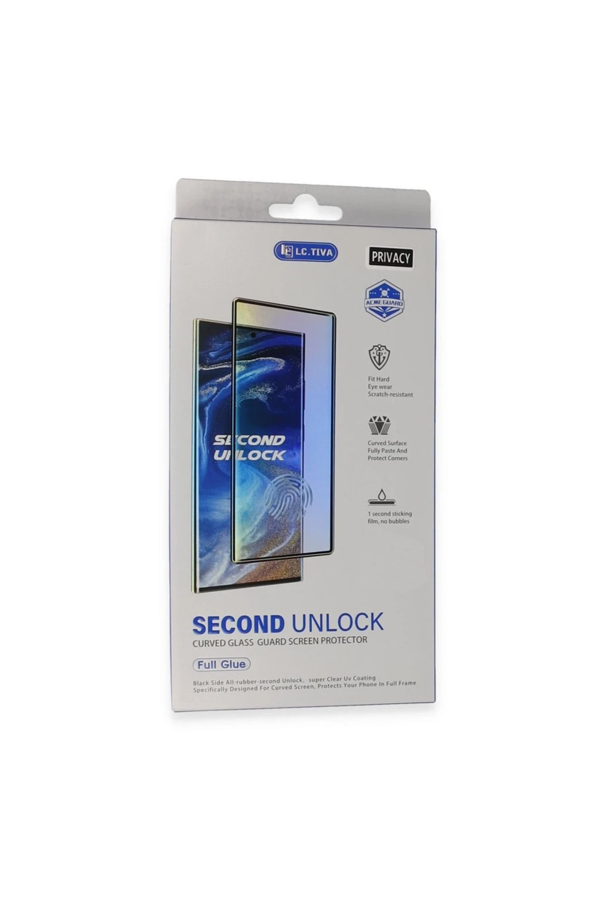 Newface Samsung Galaxy S24 Ultra Durable Full Glue Curved Hayalet Cam