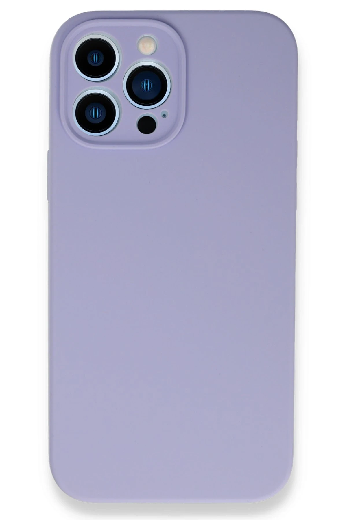 Newface iPhone 13 Pro Max Kılıf Lansman Legant Silikon - Lila