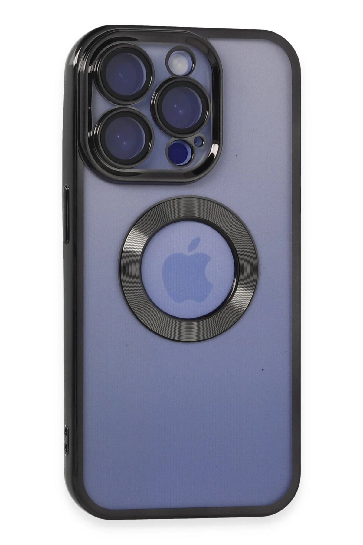 Newface iPhone 15 Pro Max Kılıf Slot Silikon - Siyah