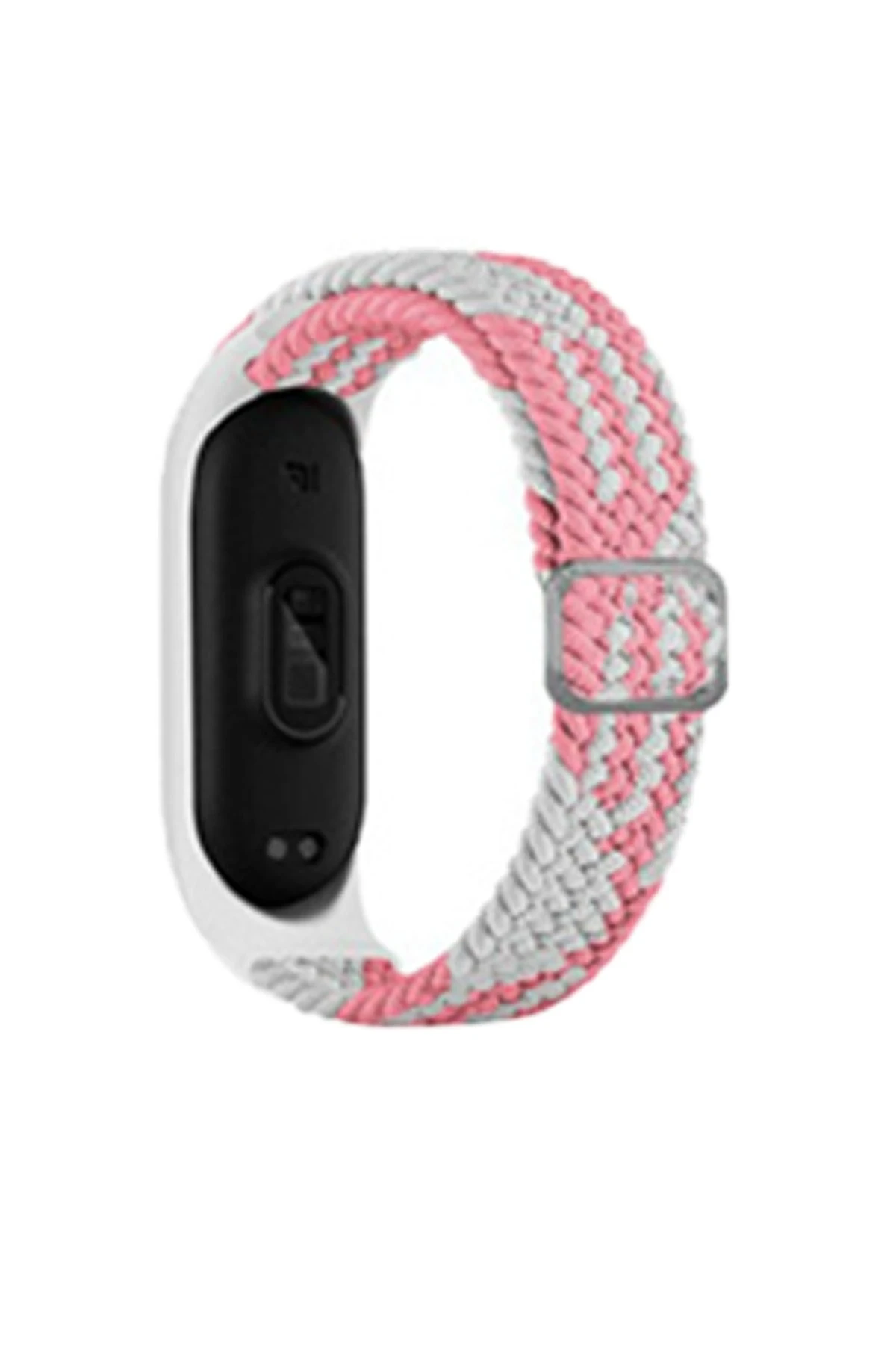 Newface Xiaomi Mi Band 6 Star Kordon - Pembe-Beyaz