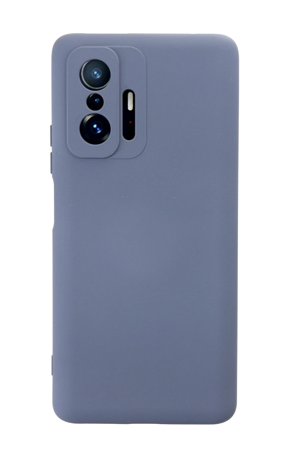 Newface Xiaomi Mi 11T Pro Kılıf Nano içi Kadife Silikon - Gri
