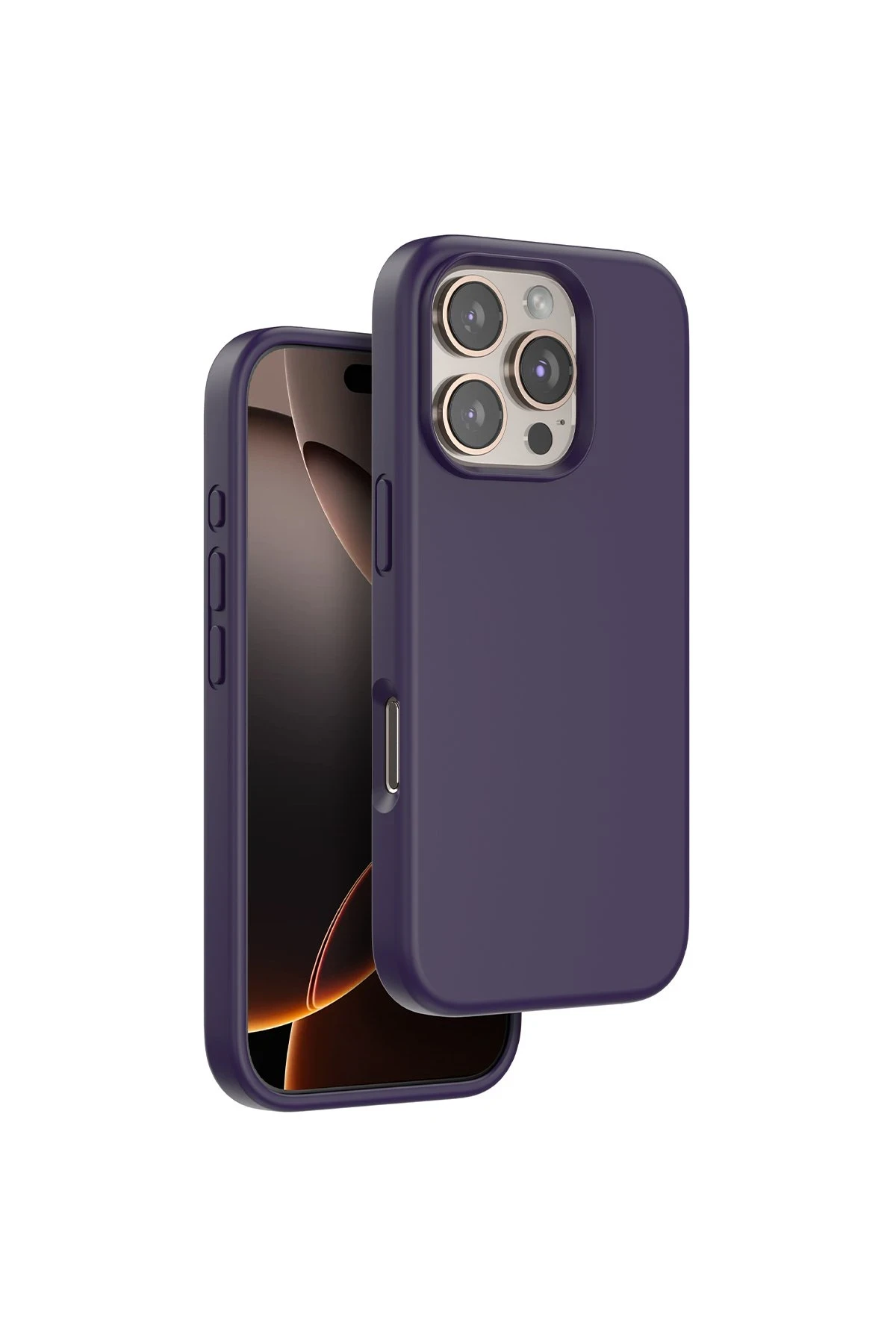 Venco iPhone 16 Pro Home Magsafe Kapak - Derin Mor