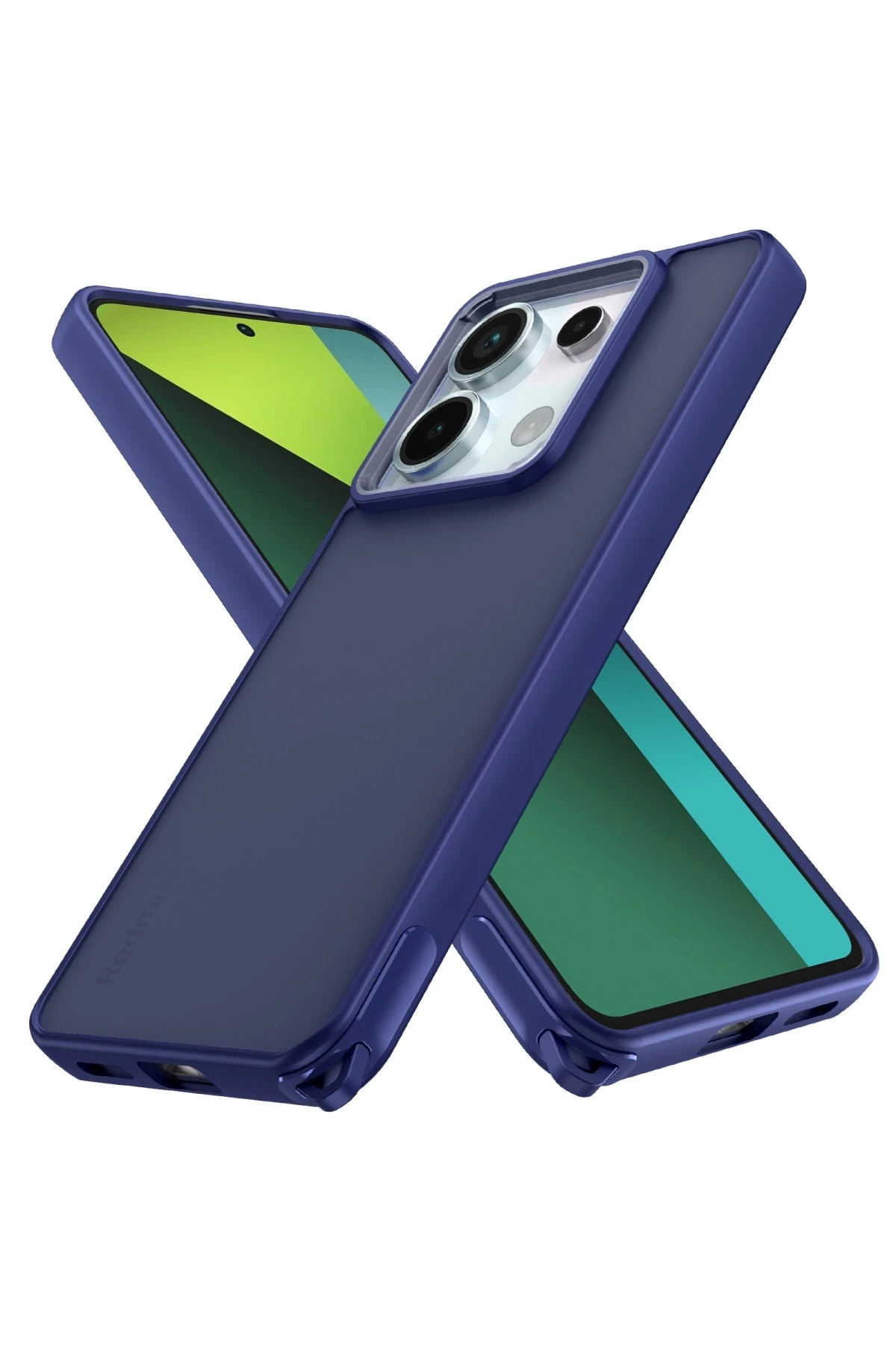 Newface Xiaomi Redmi Note 13 Pro 5G Kılıf Elegant Kapak - Lacivert