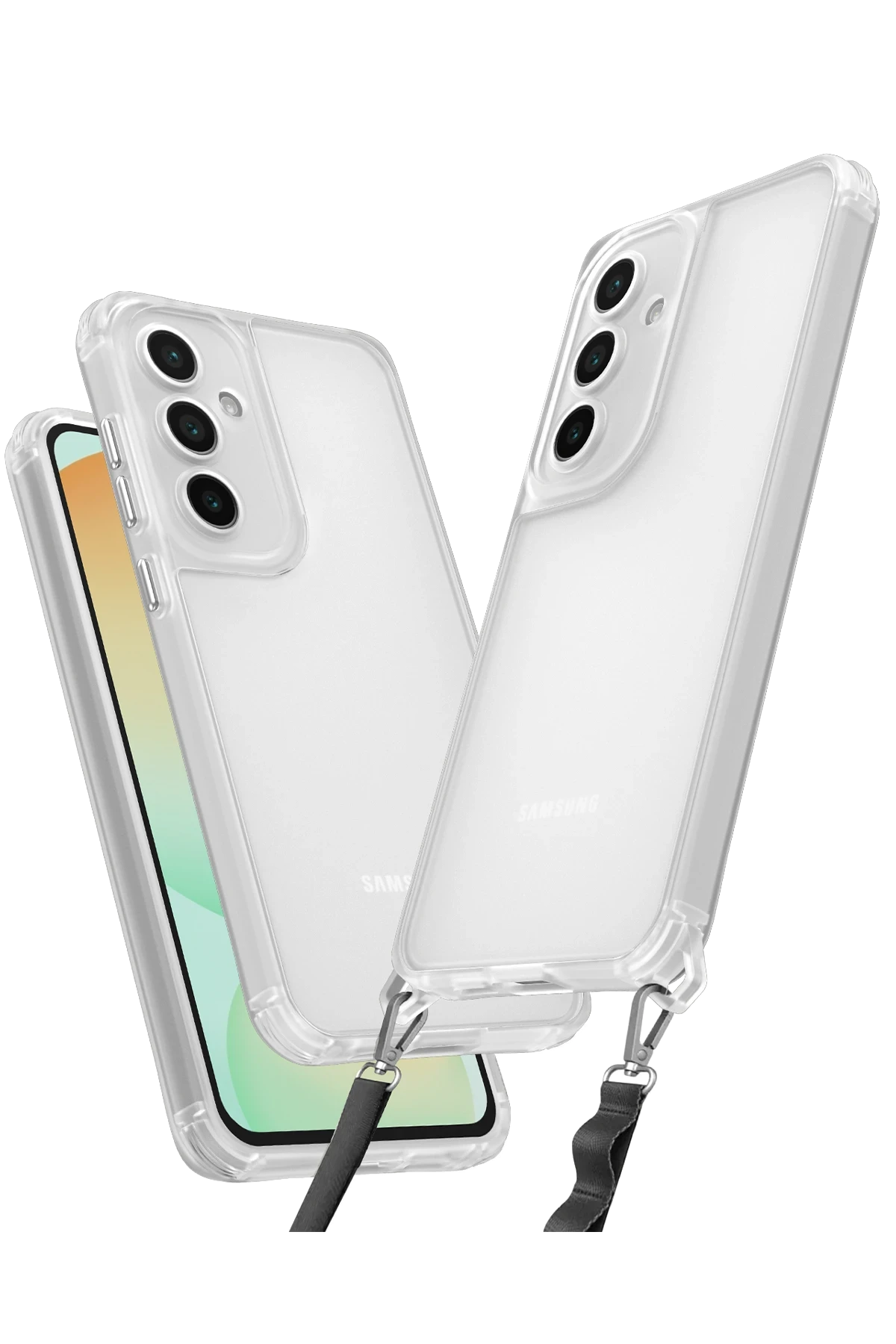 Newface Samsung Galaxy A26 Kılıf Penta Silikon Kılıf - Şeffaf