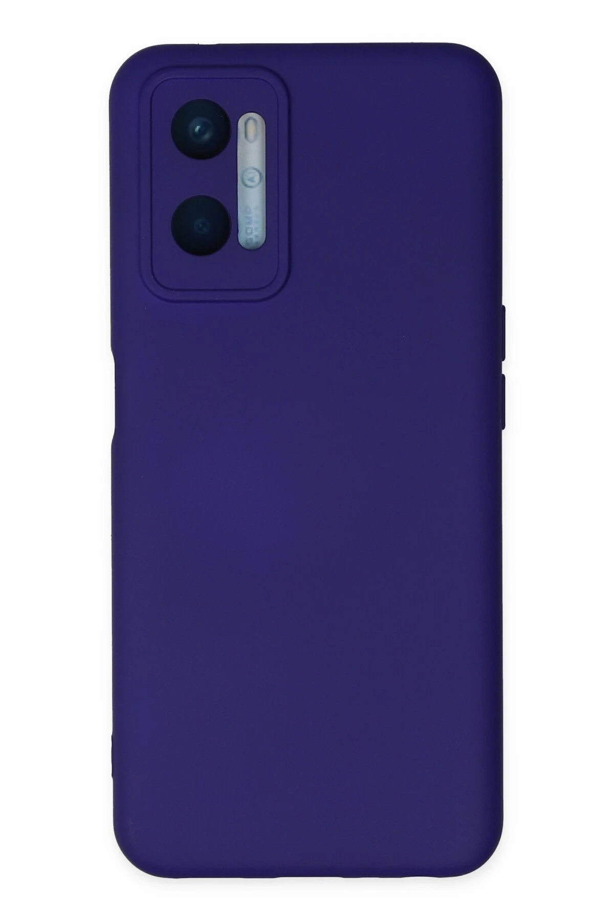 Newface Oppo A96 Kılıf Nano içi Kadife Silikon - Mor