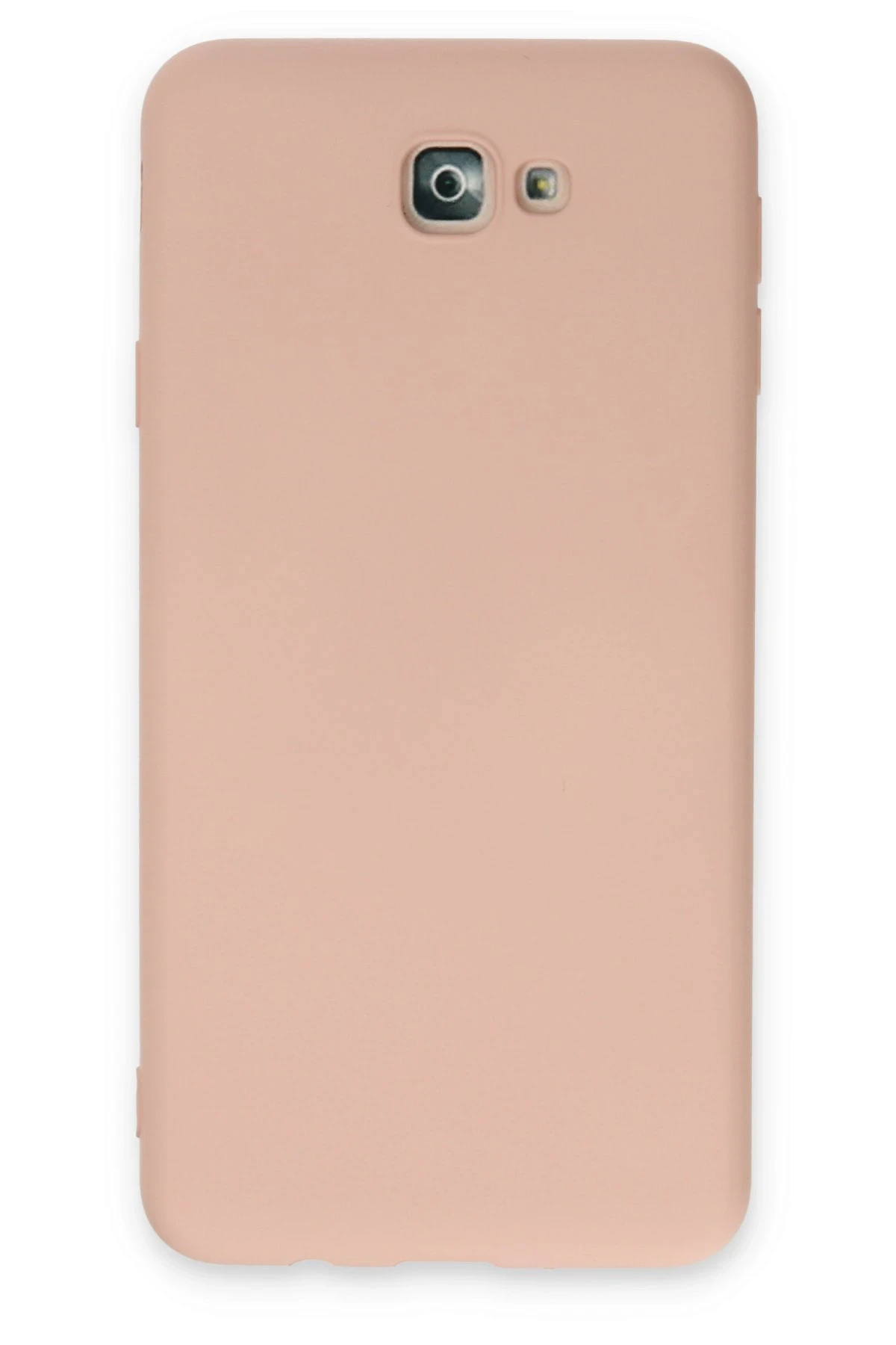Newface Samsung Galaxy J7 Prime Kılıf Nano içi Kadife Silikon - Pudra