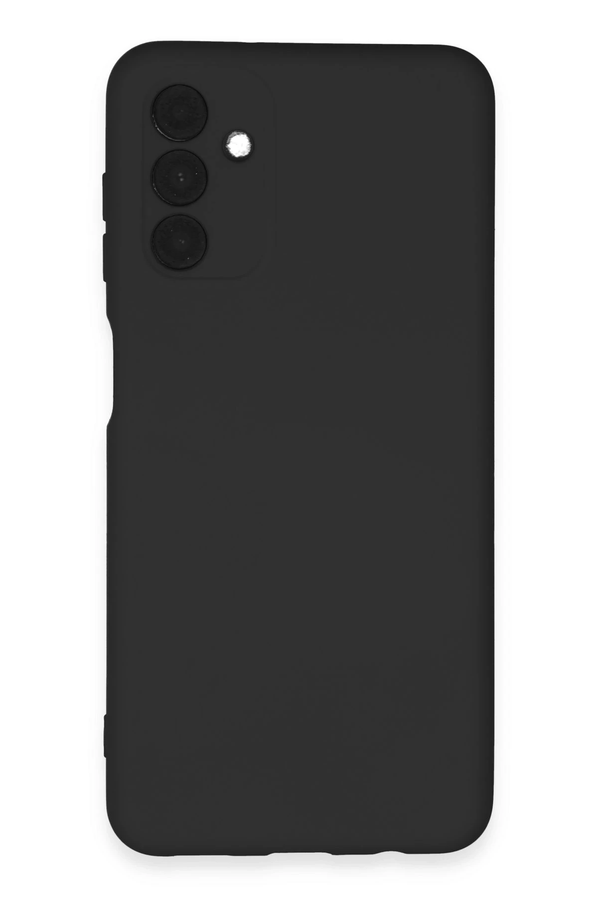 Newface Samsung Galaxy A24 4G Kılıf Nano içi Kadife Silikon - Siyah